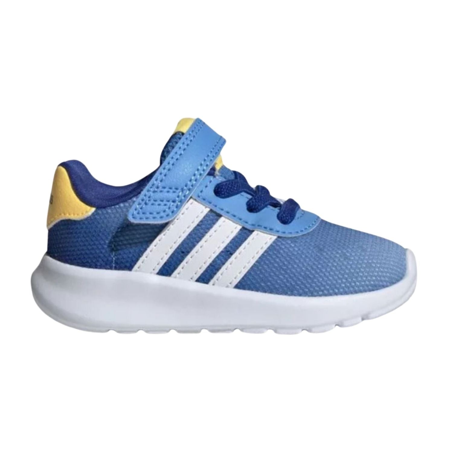 TENIS CASUAL ADIDAS LITE RACER AGUJETAS ELASTICAS NIÑO