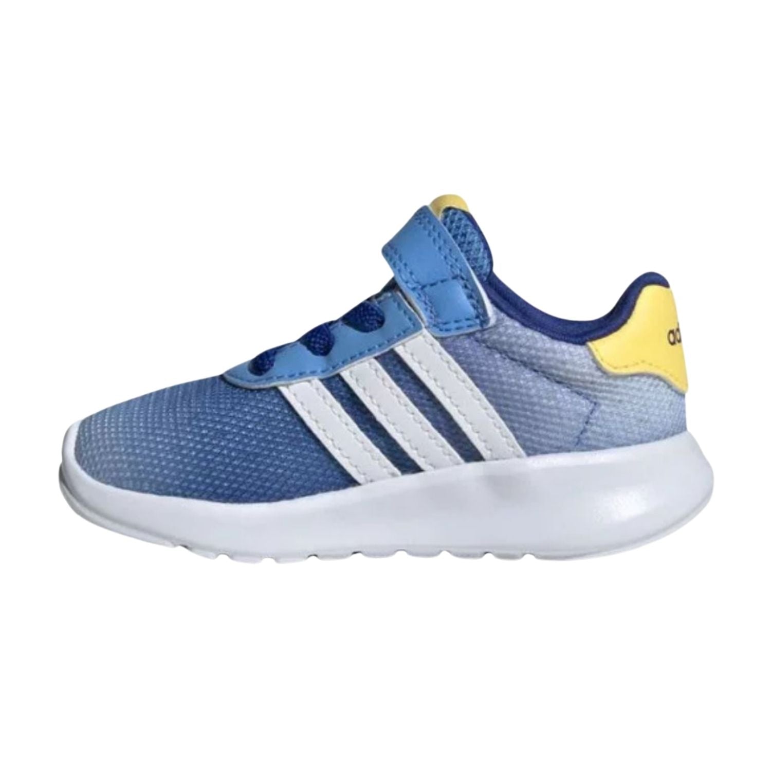 TENIS CASUAL ADIDAS LITE RACER AGUJETAS ELASTICAS NIÑO