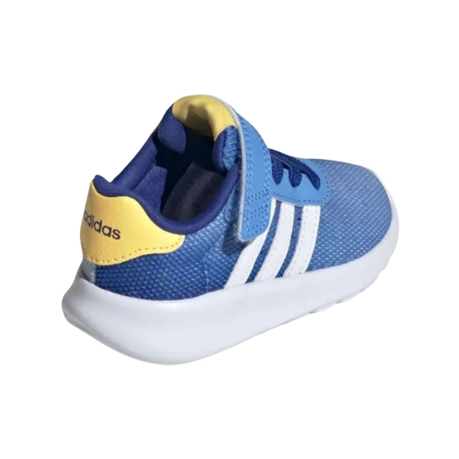 TENIS CASUAL ADIDAS LITE RACER AGUJETAS ELASTICAS NIÑO-4