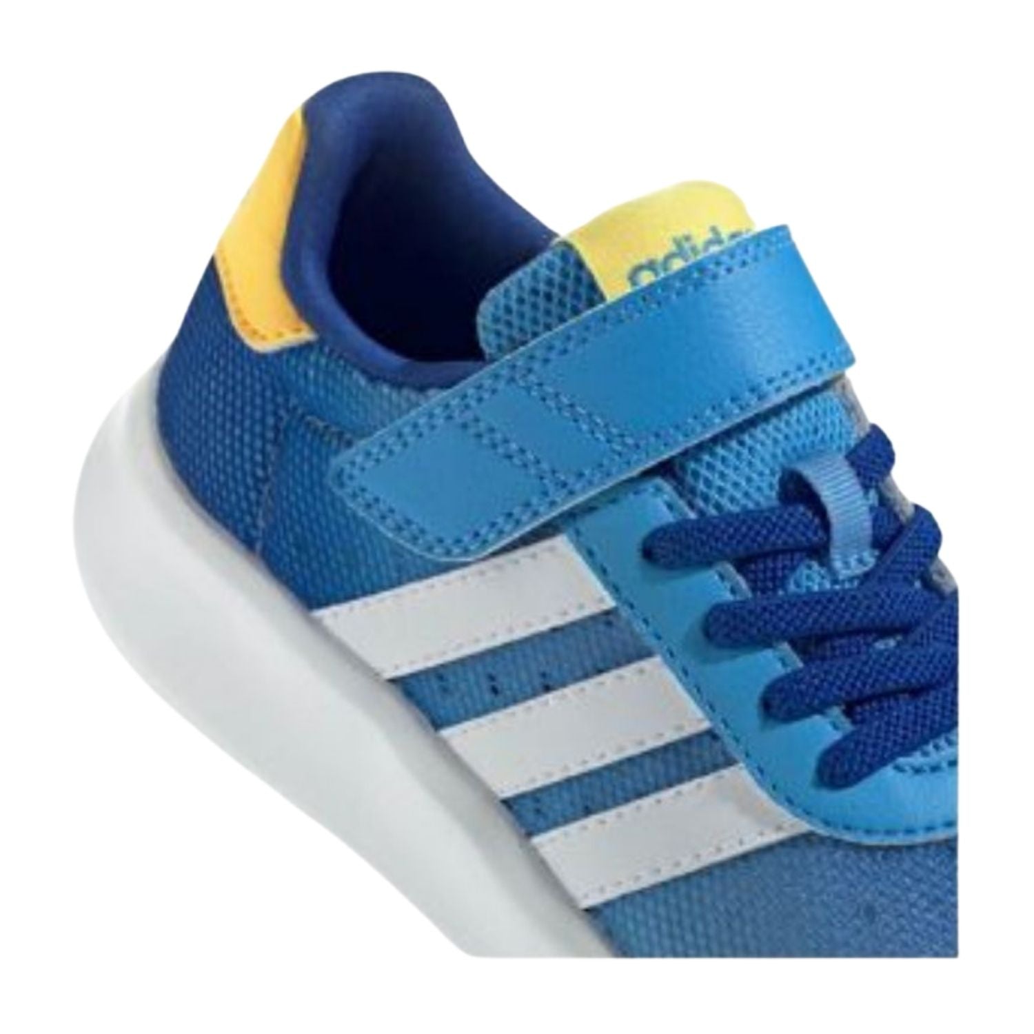 TENIS CASUAL ADIDAS LITE RACER 3.0 CON AGUJETAS ELASTICAS NIÑO