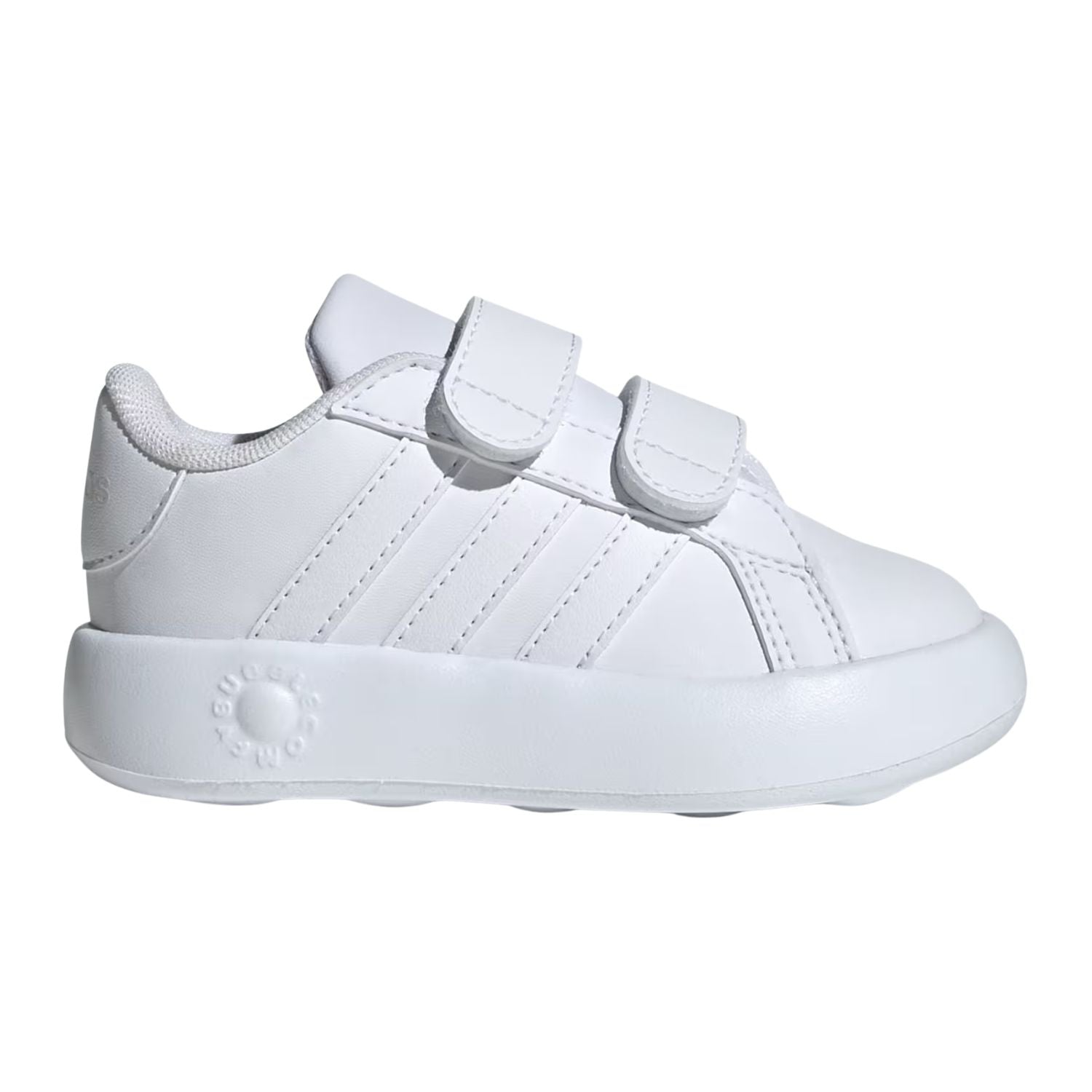 TENIS CASUAL ADIDAS GRANDCOURT 2.0 CON VELCRO NIÑO