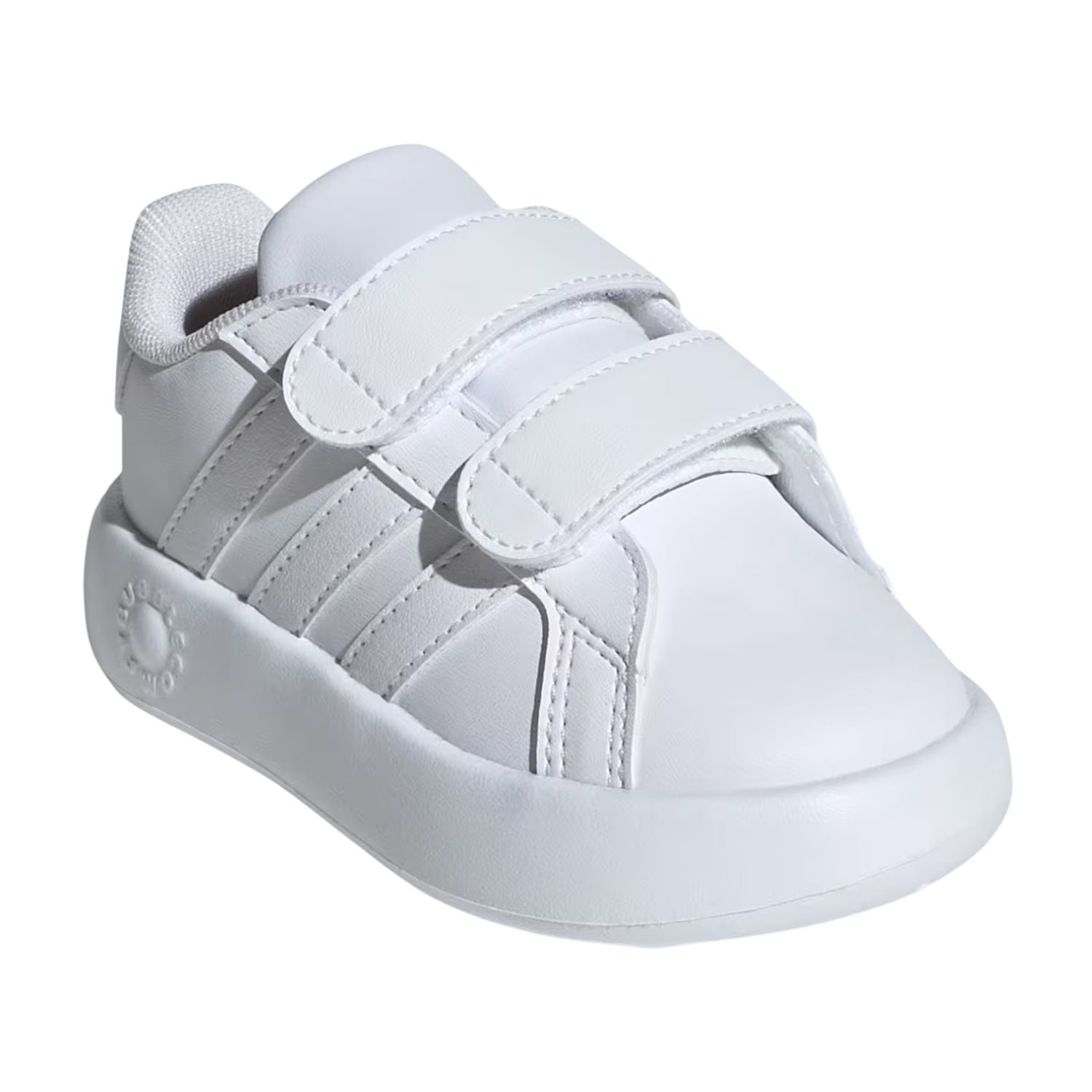 TENIS CASUAL ADIDAS GRANDCOURT 2.0 CON VELCRO NIÑO-3