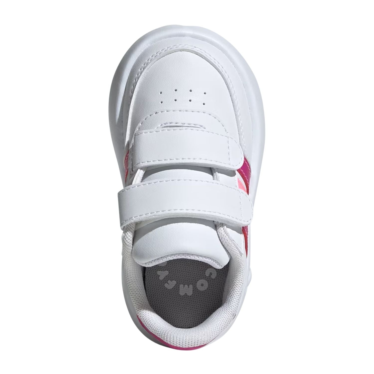TENIS CASUAL ADIDAS BREAKNET CON VELCRO NIÑO-5