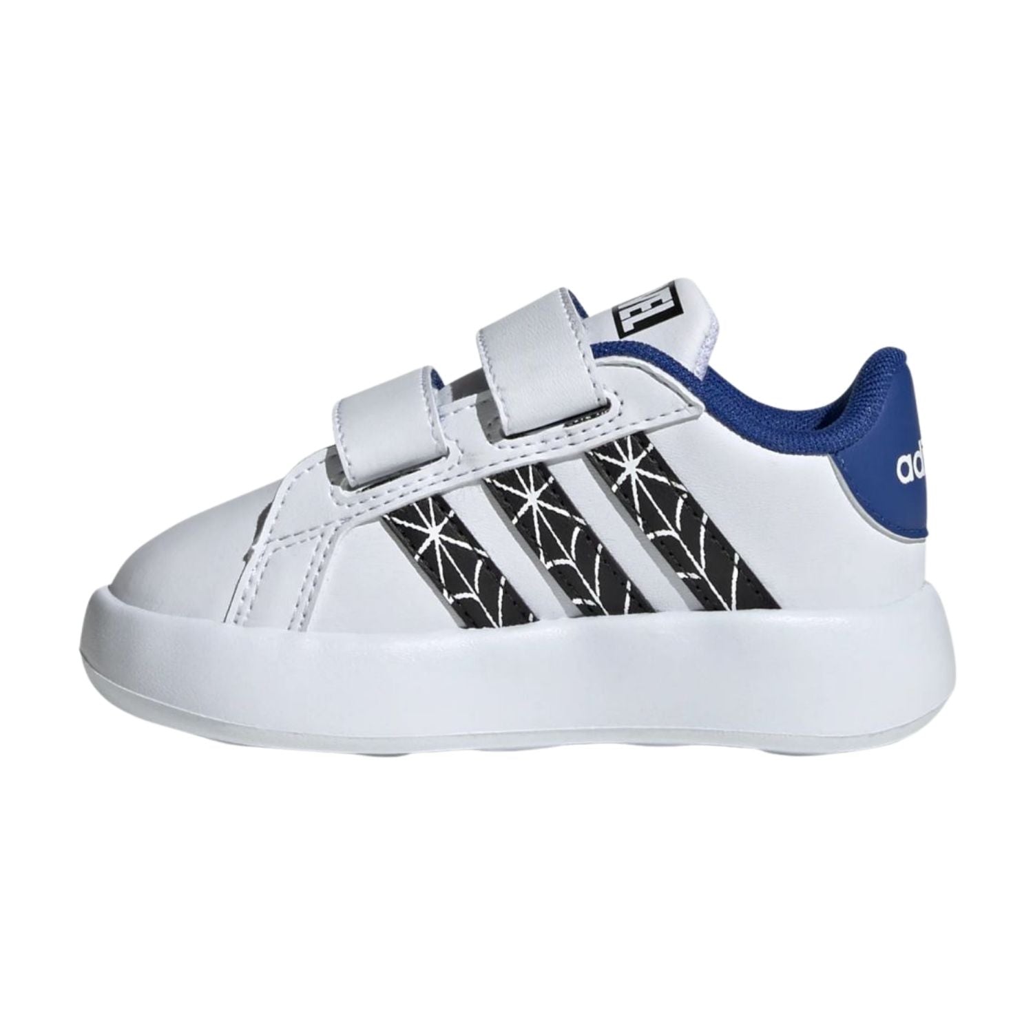 TENIS CASUAL ADIDAS GRAND COURT SPIDERMAN CON VELCRO NIÑO-2