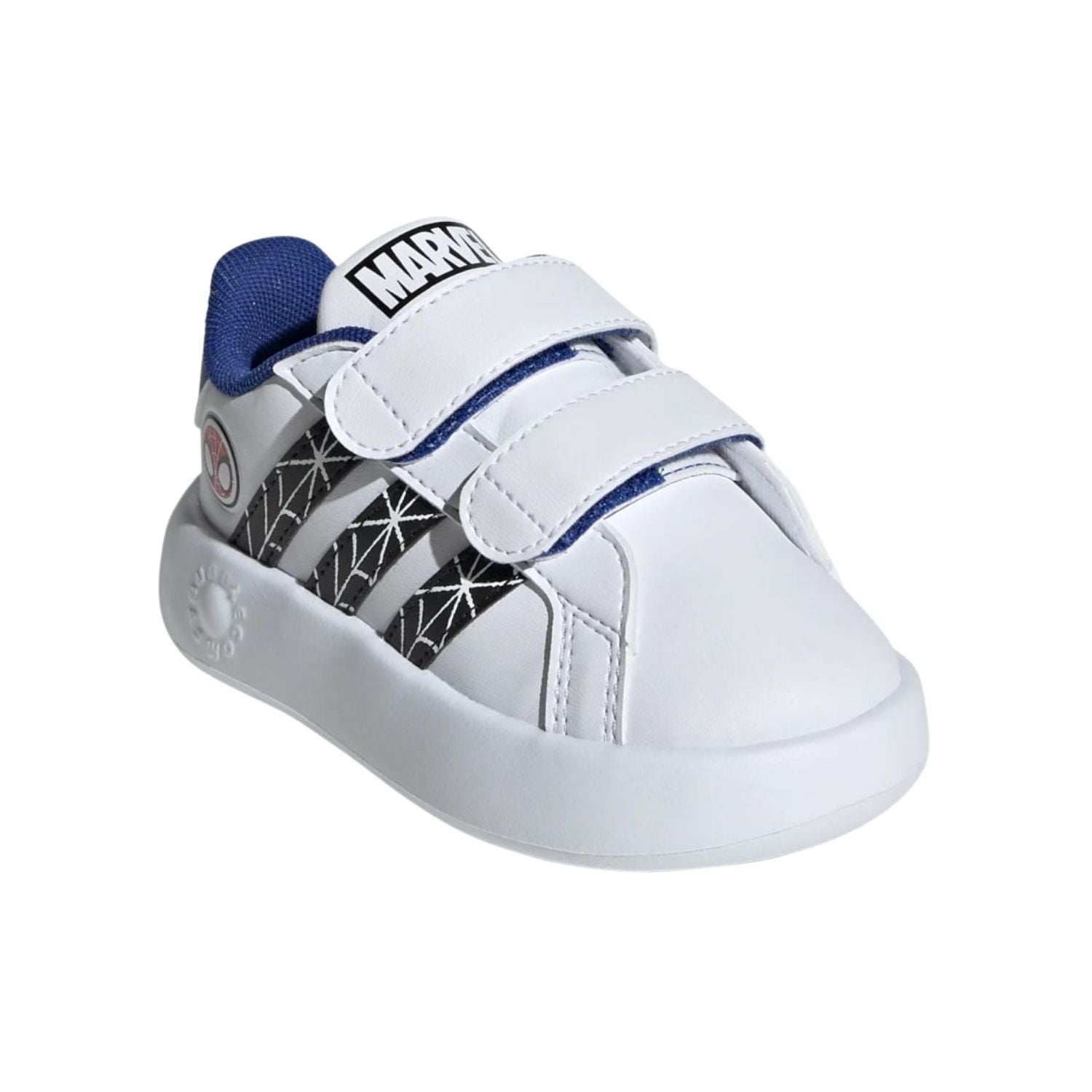 TENIS CASUAL ADIDAS GRAND COURT SPIDERMAN CON VELCRO NIÑO-3