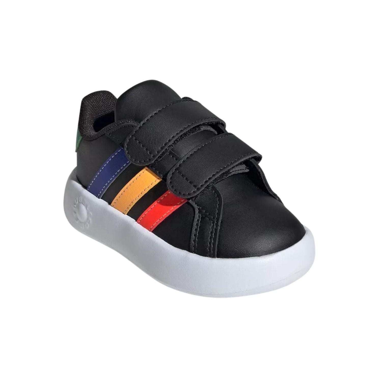 TENIS CASUAL ADIDAS GRANDCOURT 2.0 CON VELCRO NIÑO