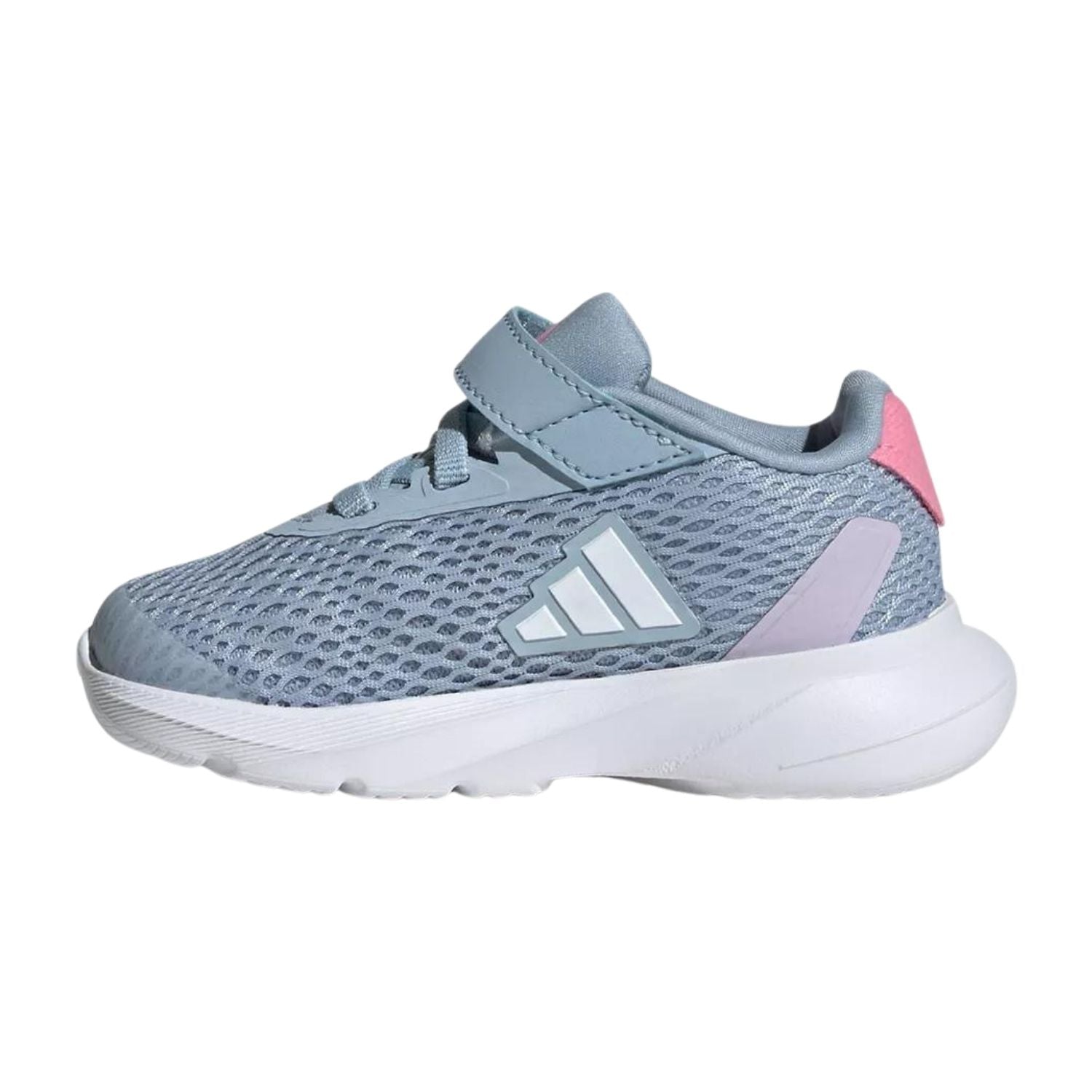 TENIS CASUAL ADIDAS DURAMO SL CON AGUJETAS ELASTICAS NIÑO