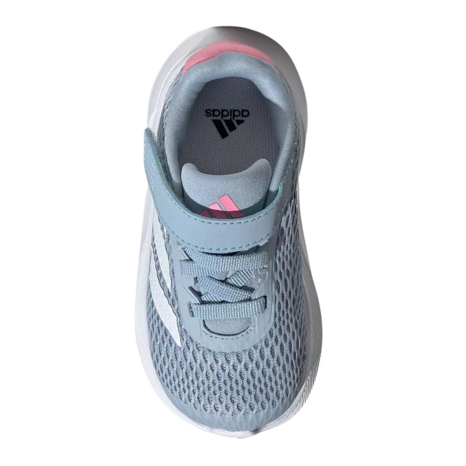 TENIS CASUAL ADIDAS DURAMO SL CON AGUJETAS ELASTICAS NIÑO