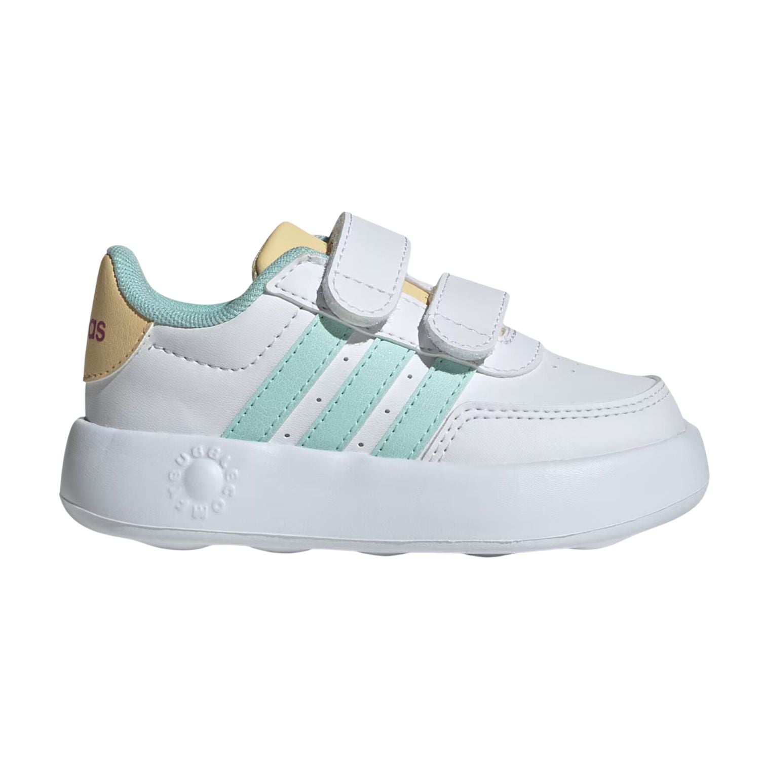 TENIS CASUAL ADIDAS BREAKNET CON VELCRO NIÑO
