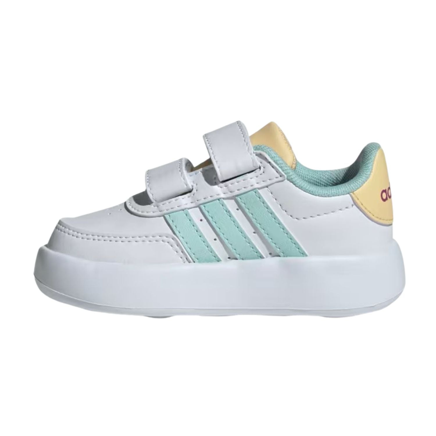 TENIS CASUAL ADIDAS BREAKNET CON VELCRO NIÑO