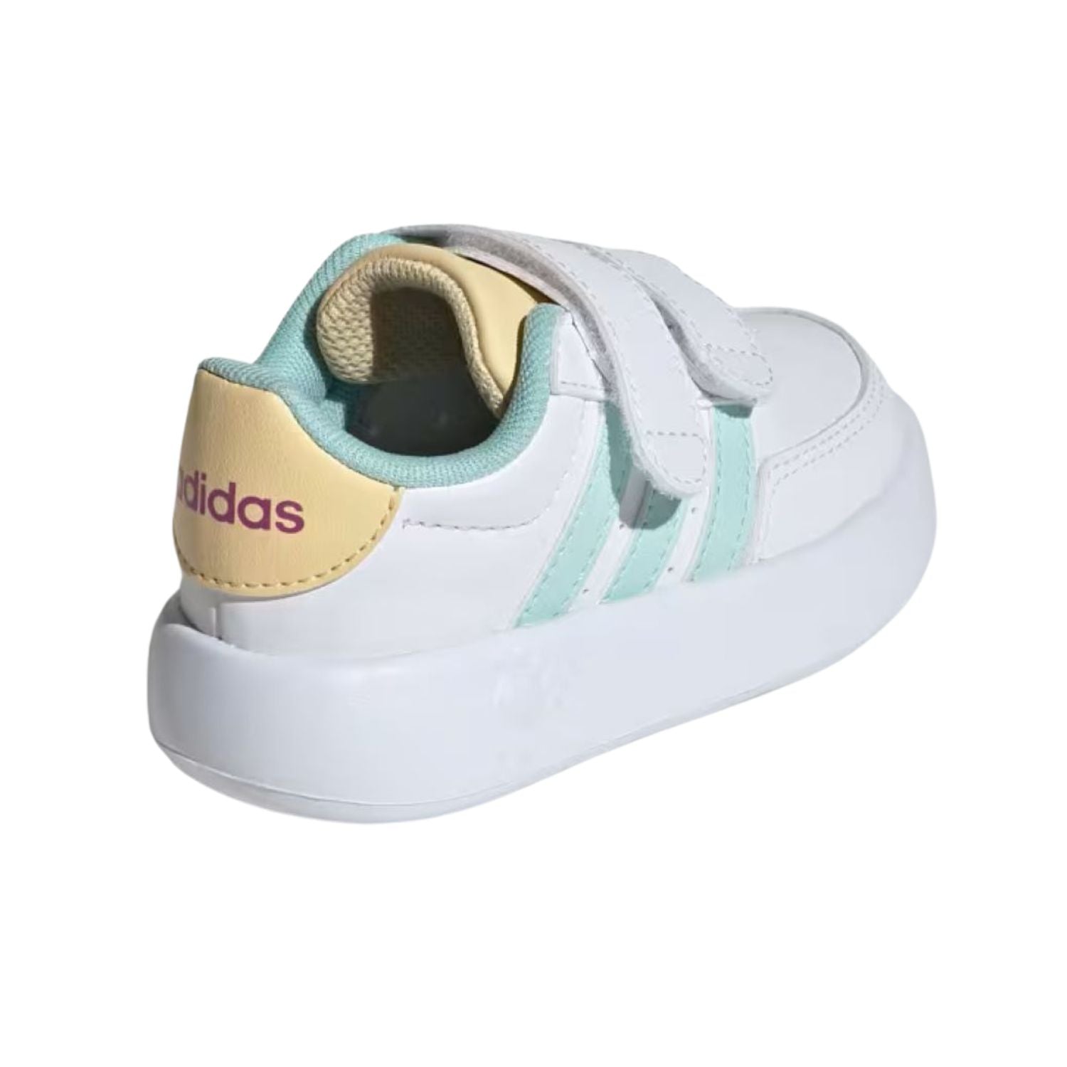 TENIS CASUAL ADIDAS BREAKNET CON VELCRO NIÑO
