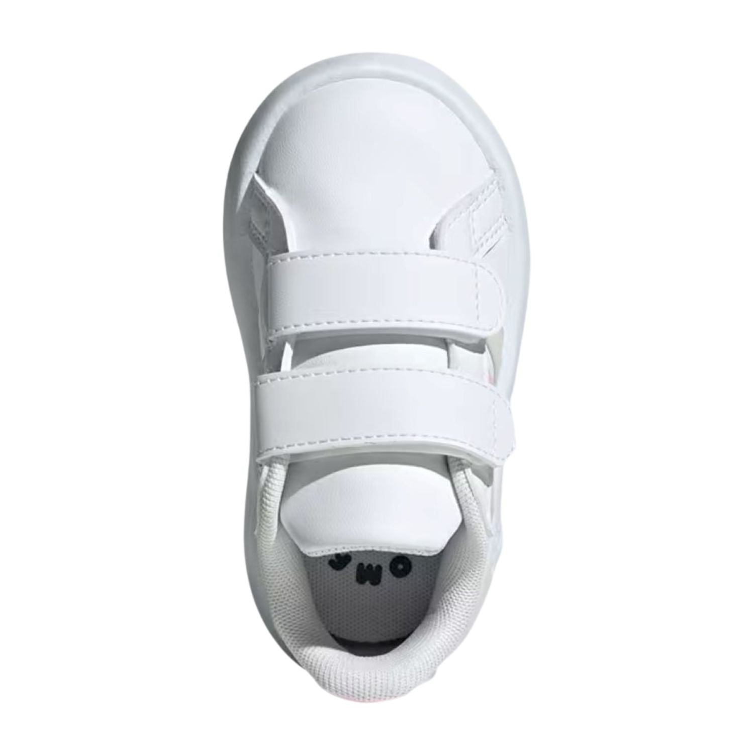 TENIS CASUAL ADIDAS GRANDCOURT 2.0 CON VELCRO NIÑO