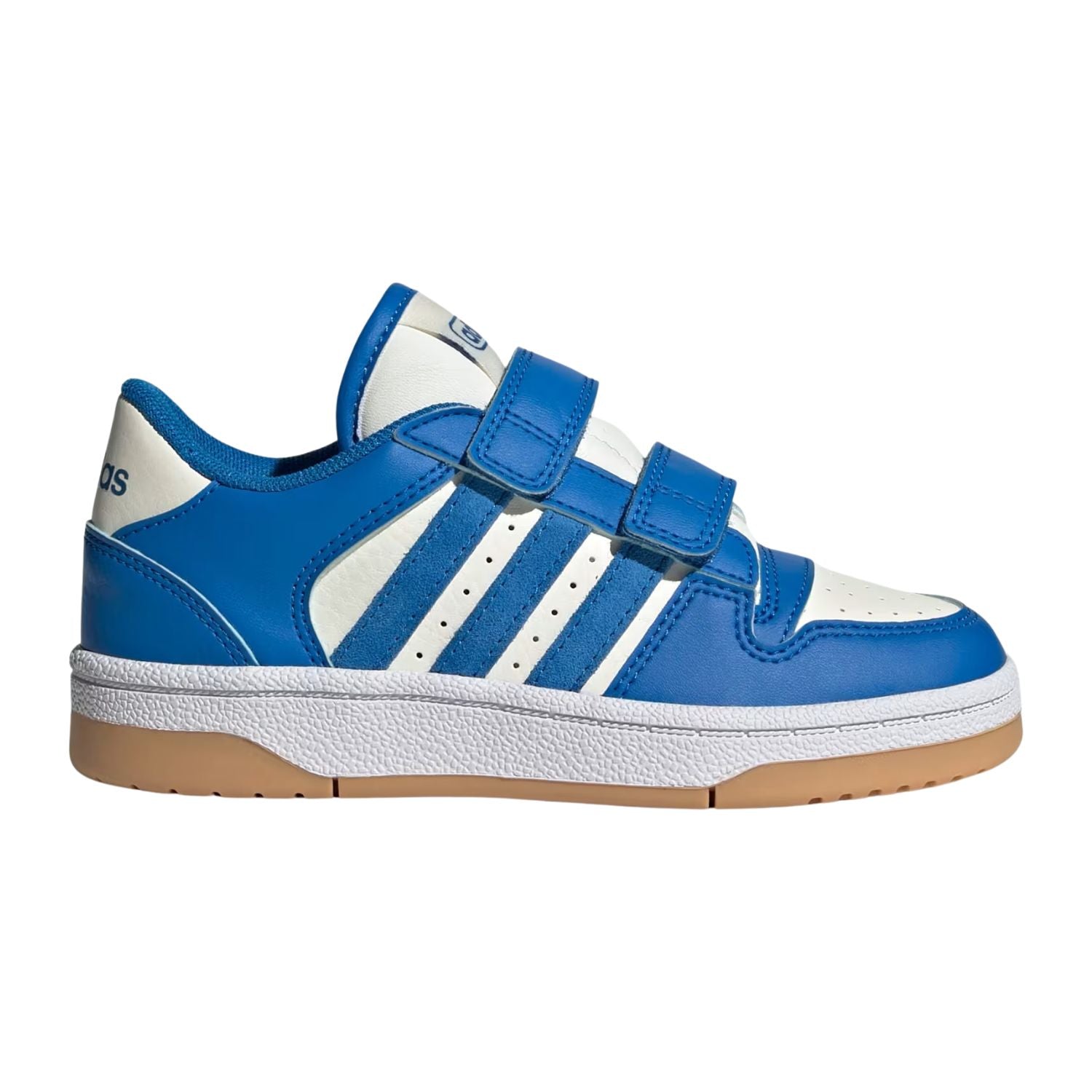 TENIS CASUAL ADIDAS BREAK START CON VELCRO NIÑO-1