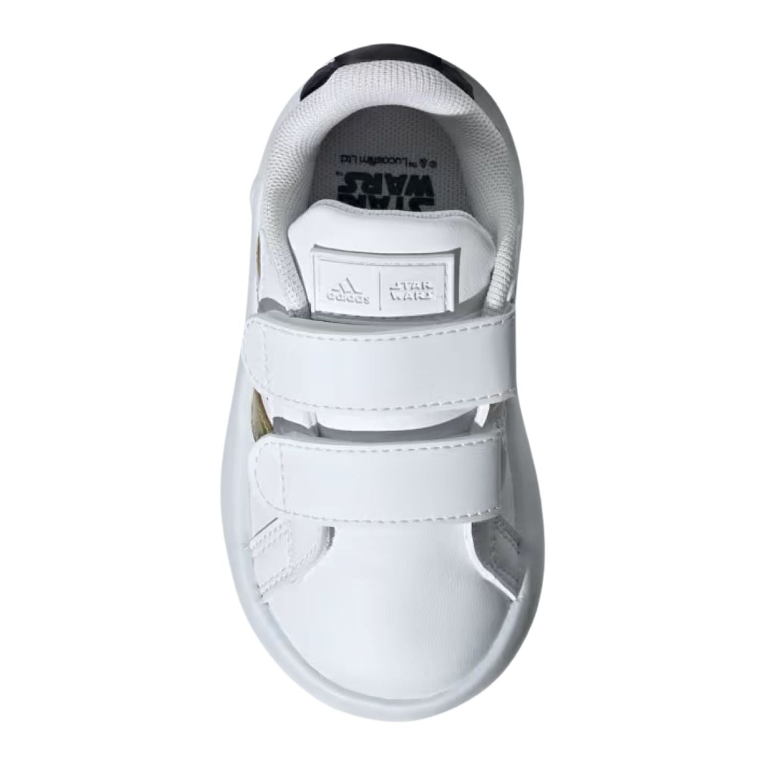 TENIS CASUAL ADIDAS GRAND COURT STAR WARS CON VELCRO NIÑO