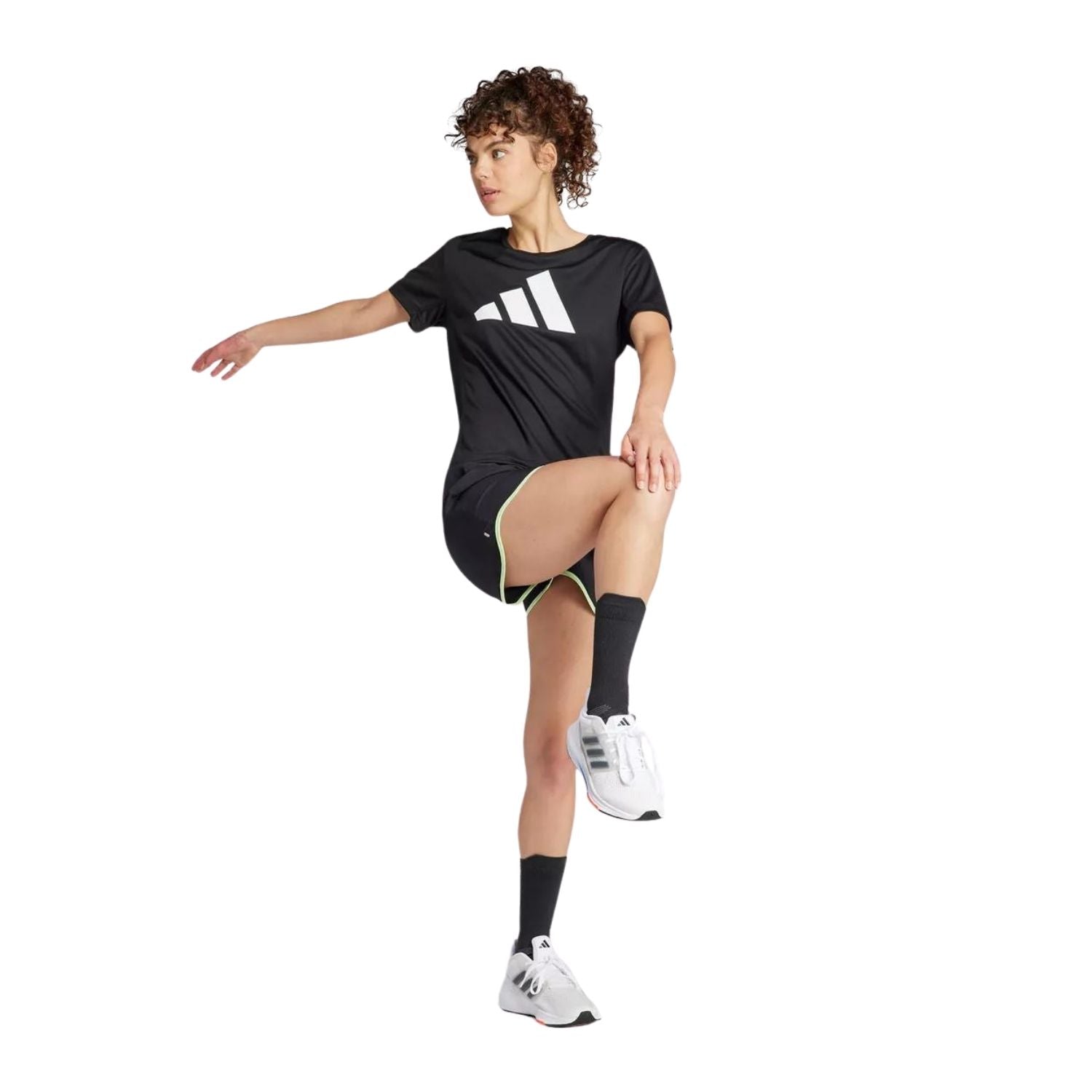 SHORT CASUAL NEGRO ADIDAS MUJER-4