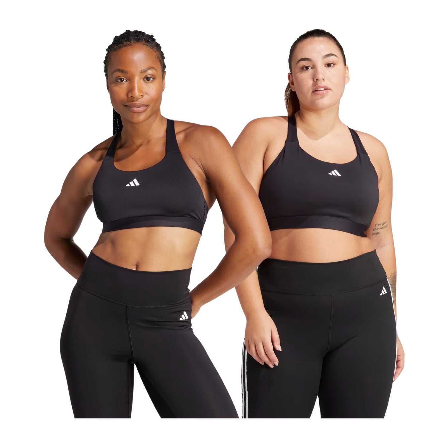 TOP CORRER NEGRO ADIDAS MUJER-5