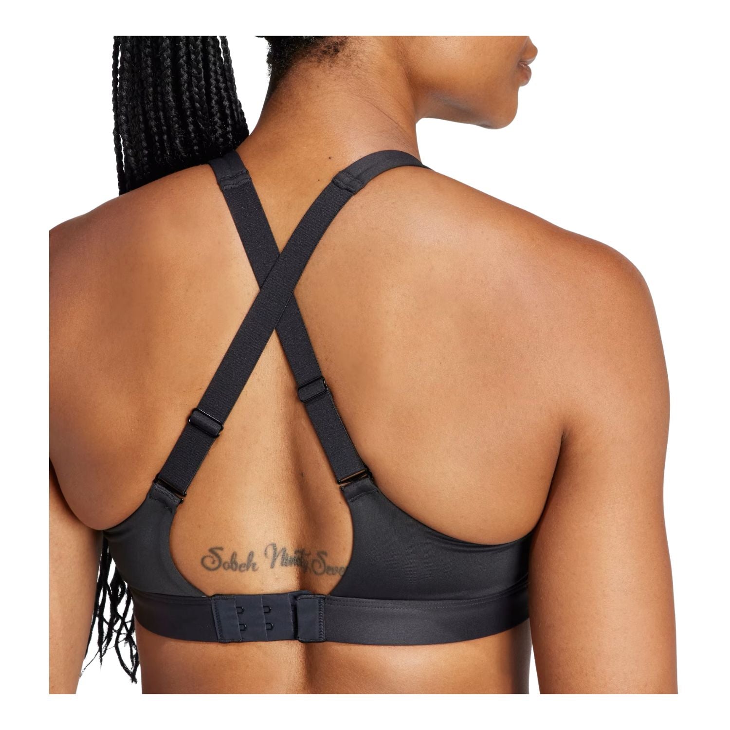 TOP CORRER NEGRO ADIDAS MUJER-4