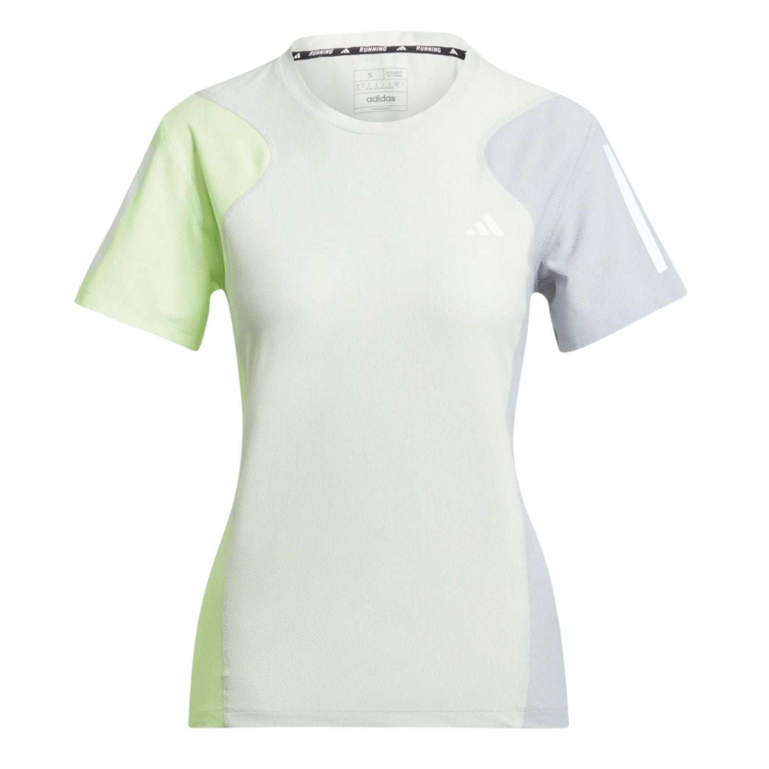 PLAYERA CORRER VERDE ADIDAS MUJER