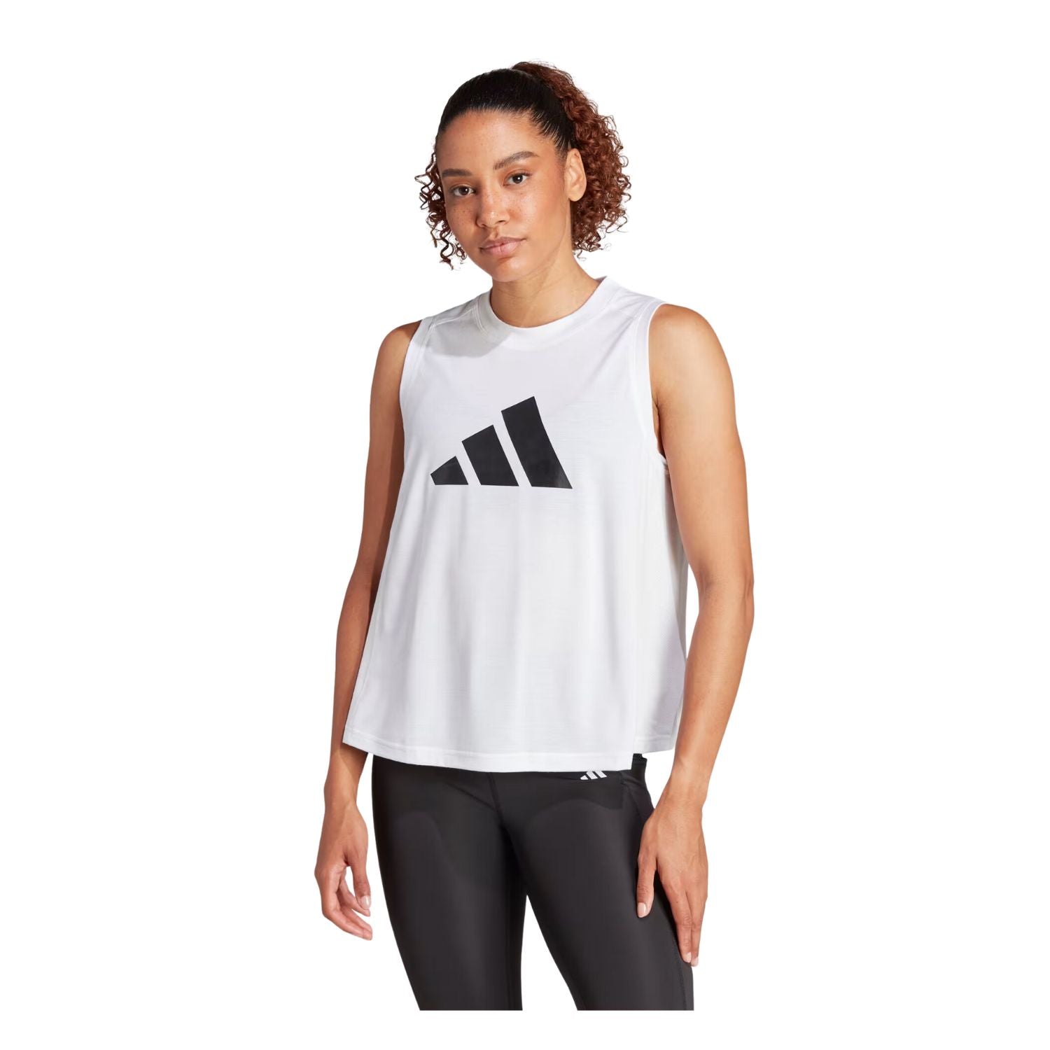 PLAYERA GYM BLANCO ADIDAS MUJER