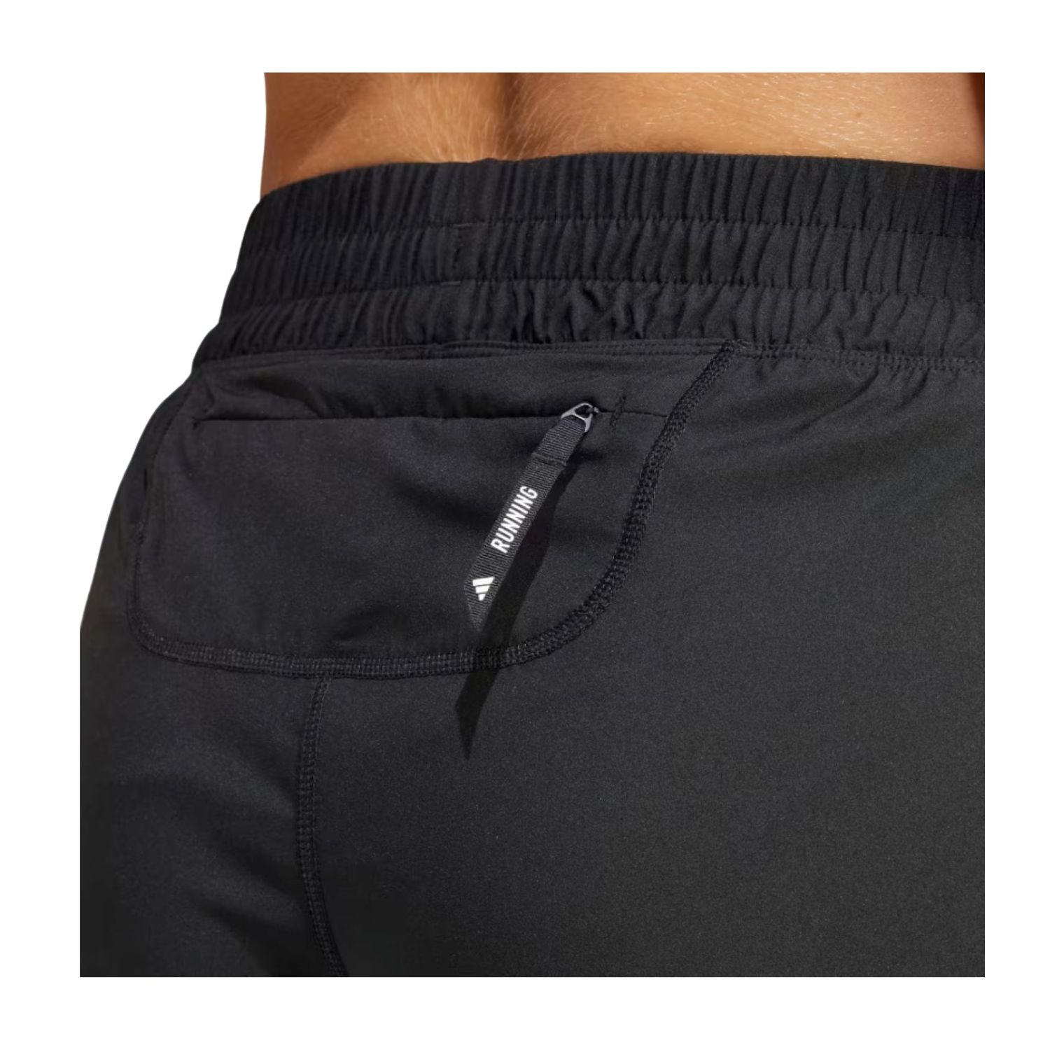 SHORT CORRER NEGRO ADIDAS MUJER-2