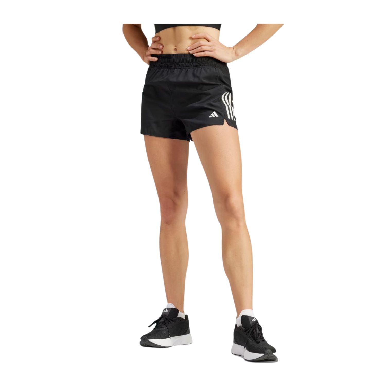 SHORT CORRER NEGRO ADIDAS MUJER-5