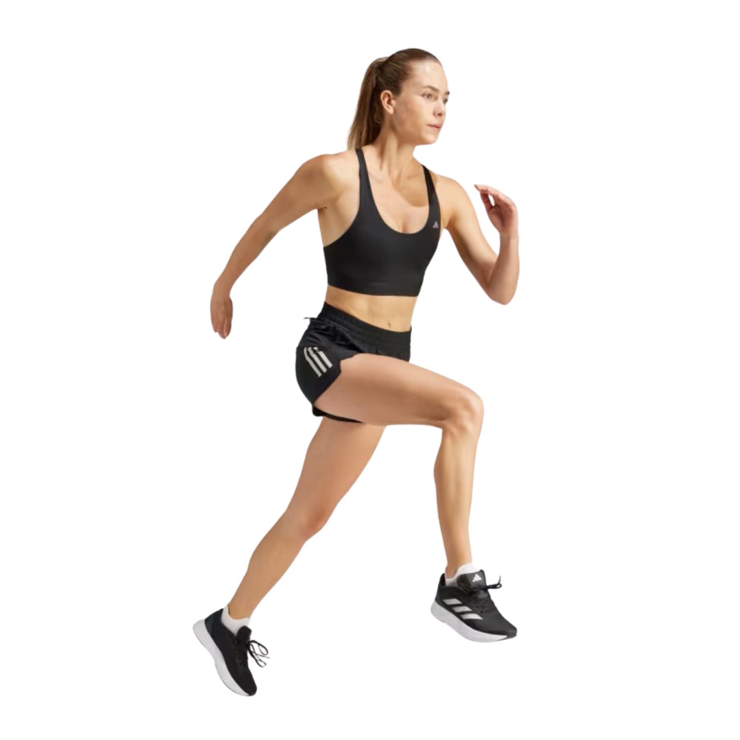 SHORT CORRER NEGRO ADIDAS MUJER-6