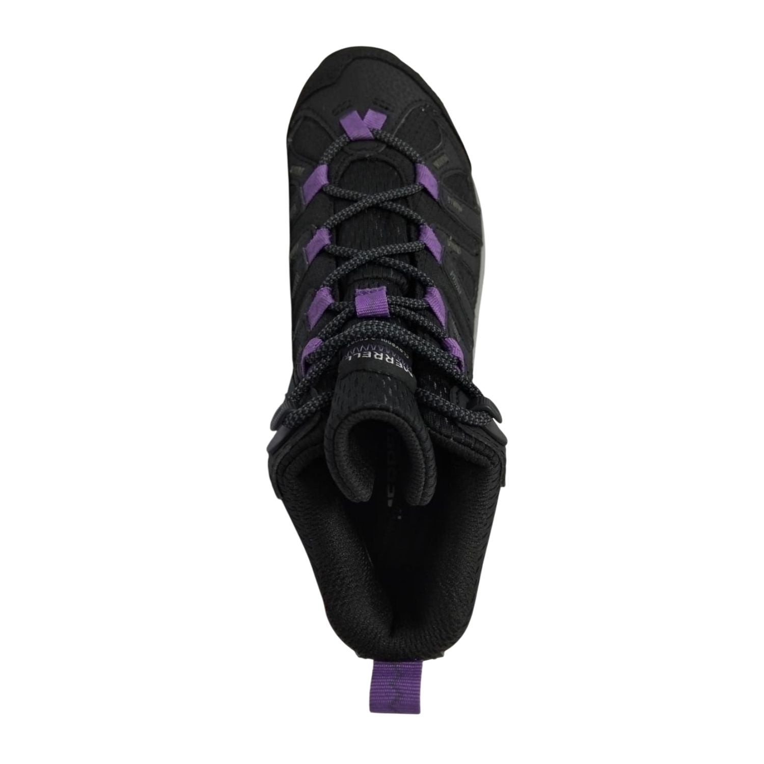 BOTAS SENDERISMO MERRELL BLACK/DEWBERRY SYNTHETIC MUJER-5