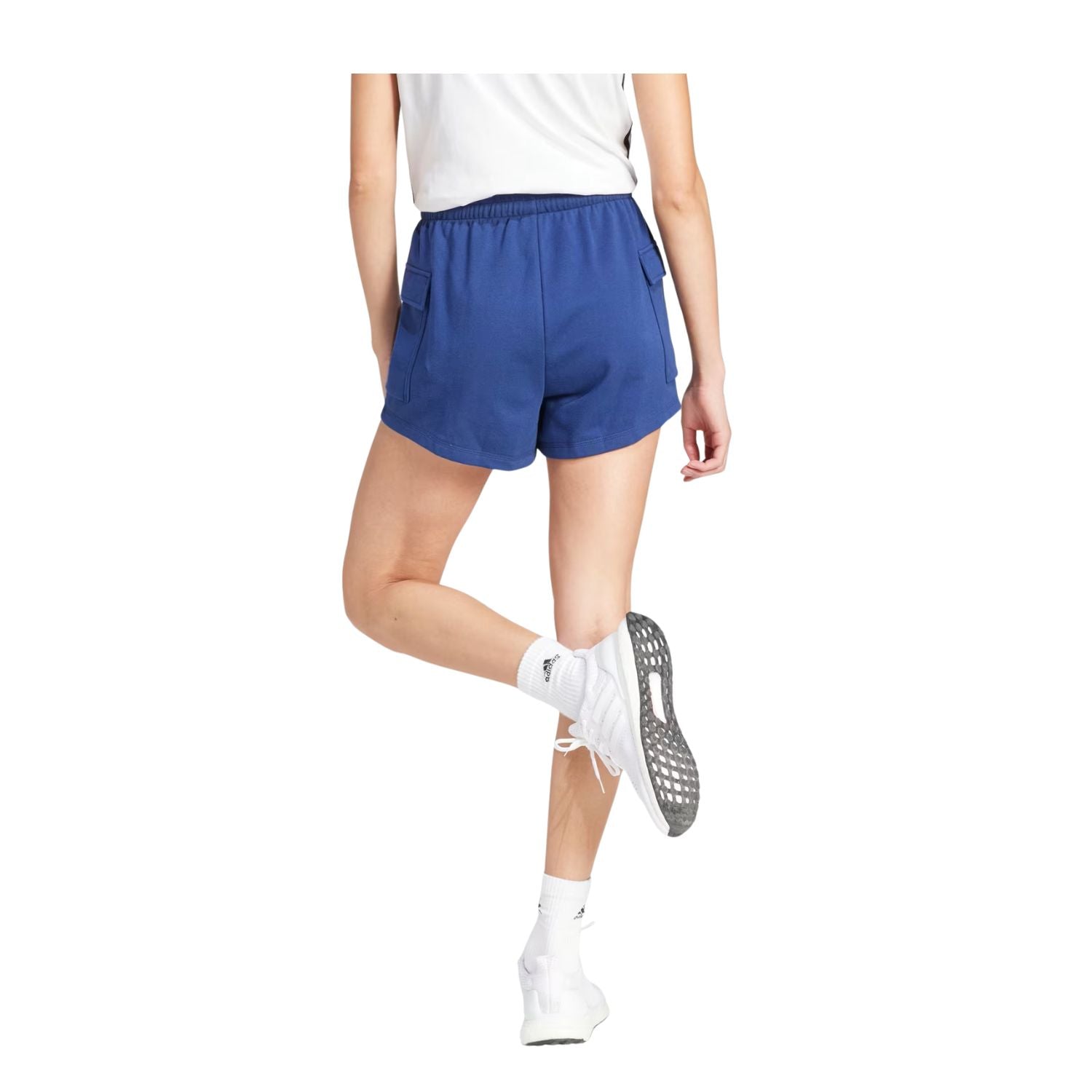 SHORT CASUAL AZUL ADIDAS MUJER-5