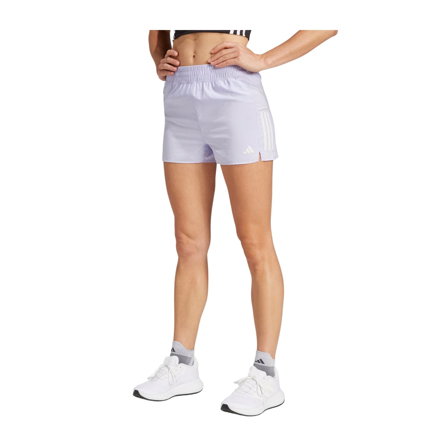 SHORT CORRER MORADO ADIDAS MUJER-4