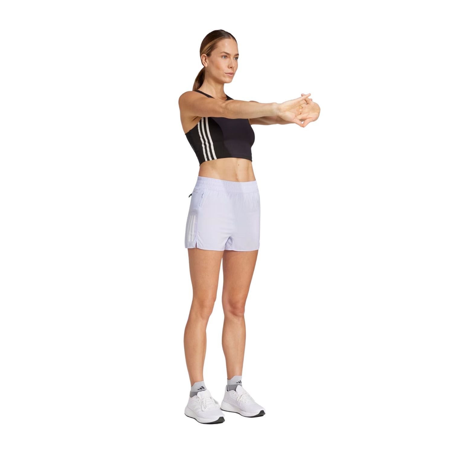 SHORT CORRER MORADO ADIDAS MUJER-6