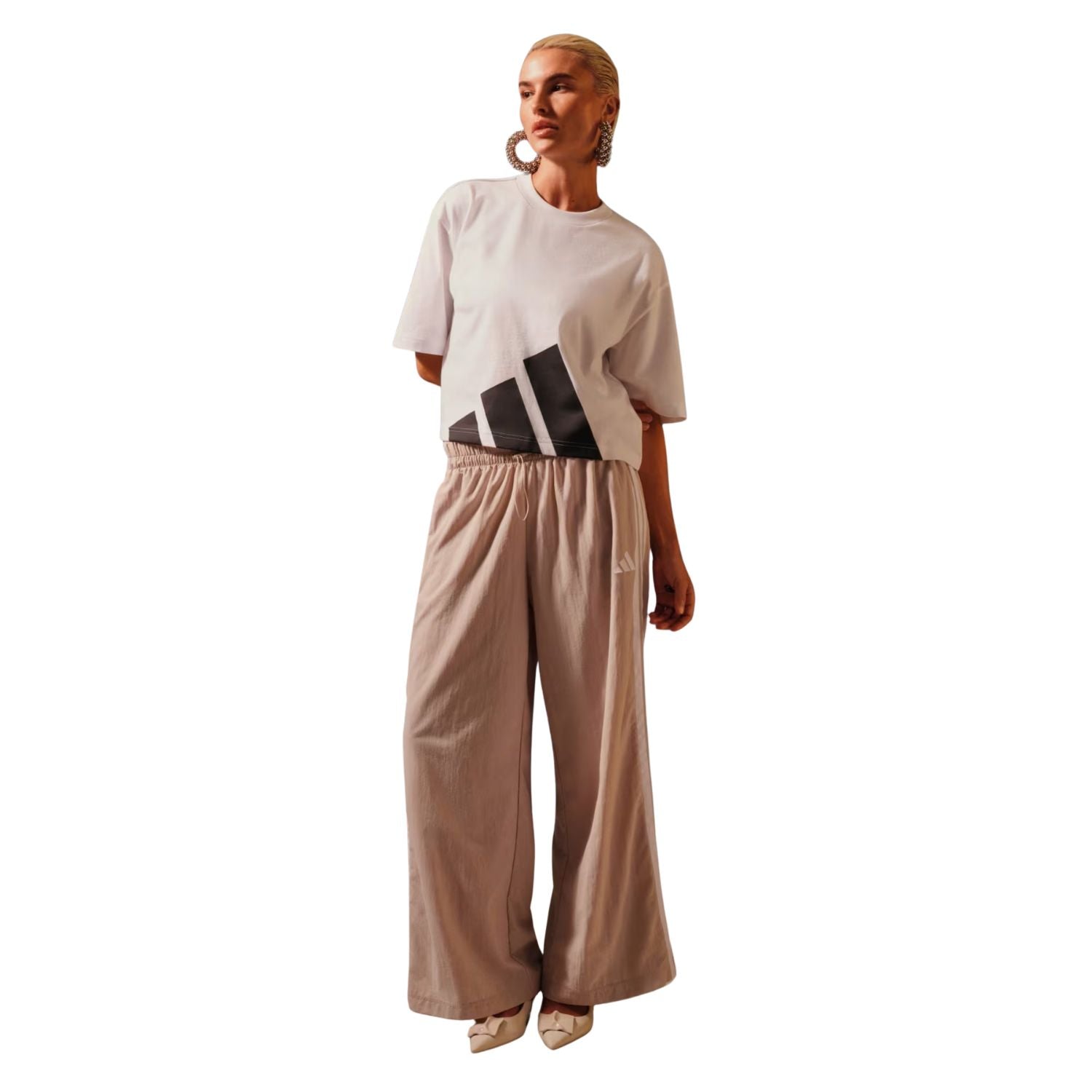 PANTS CASUAL GRIS ADIDAS MUJER