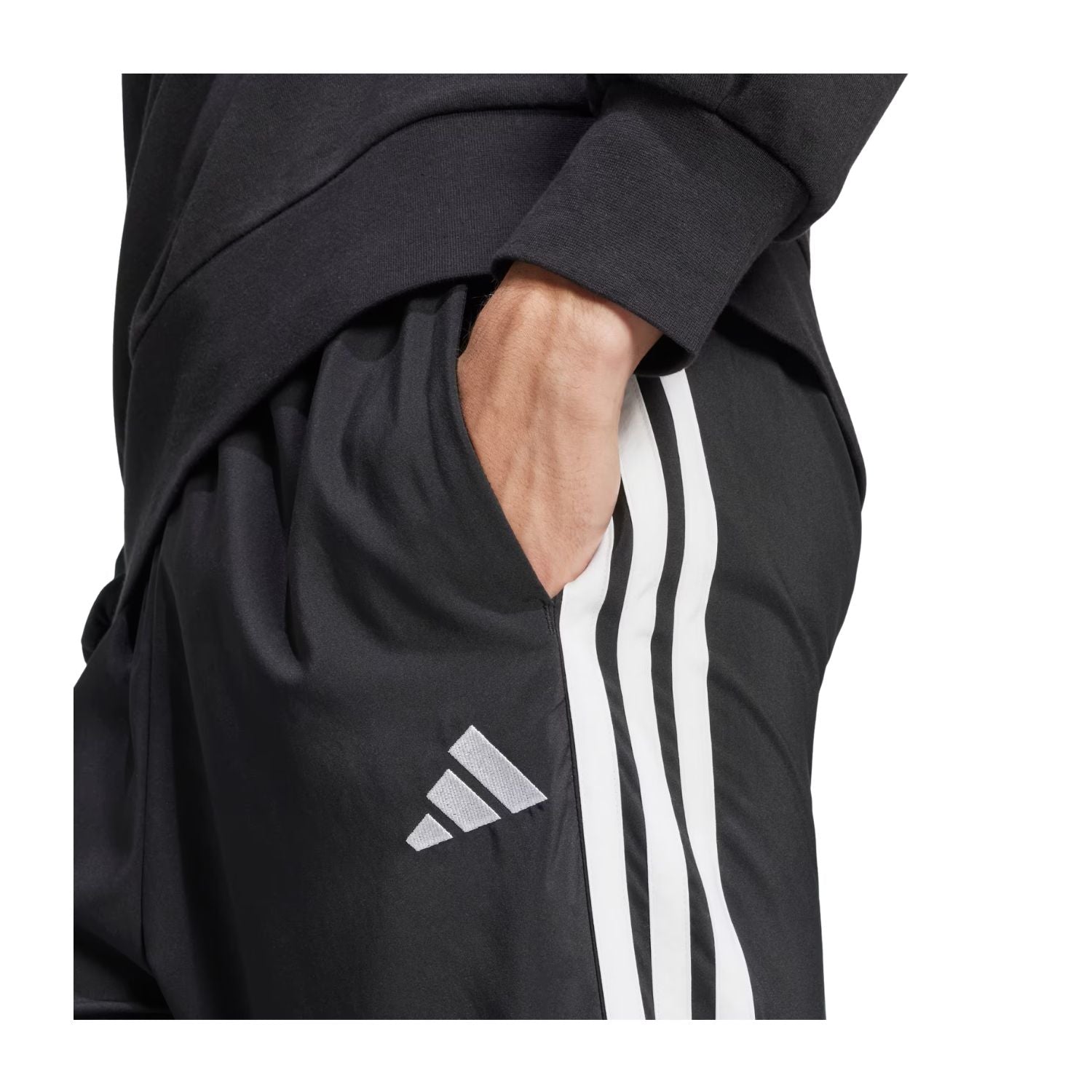 PANTALON CASUAL NEGRO ADIDAS HOMBRE-3