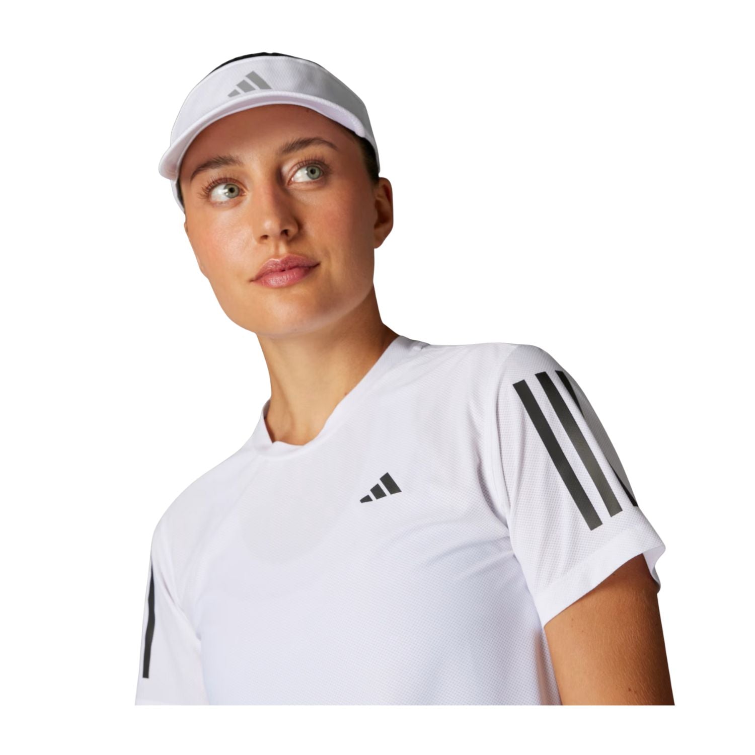 PLAYERA CORRER BLANCO ADIDAS MUJER-5
