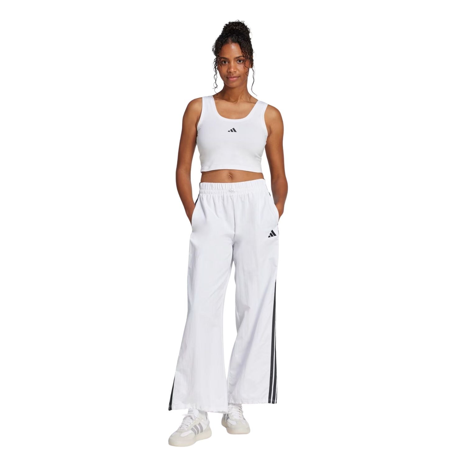 PLAYERA CASUAL BLANCO ADIDAS MUJER-6