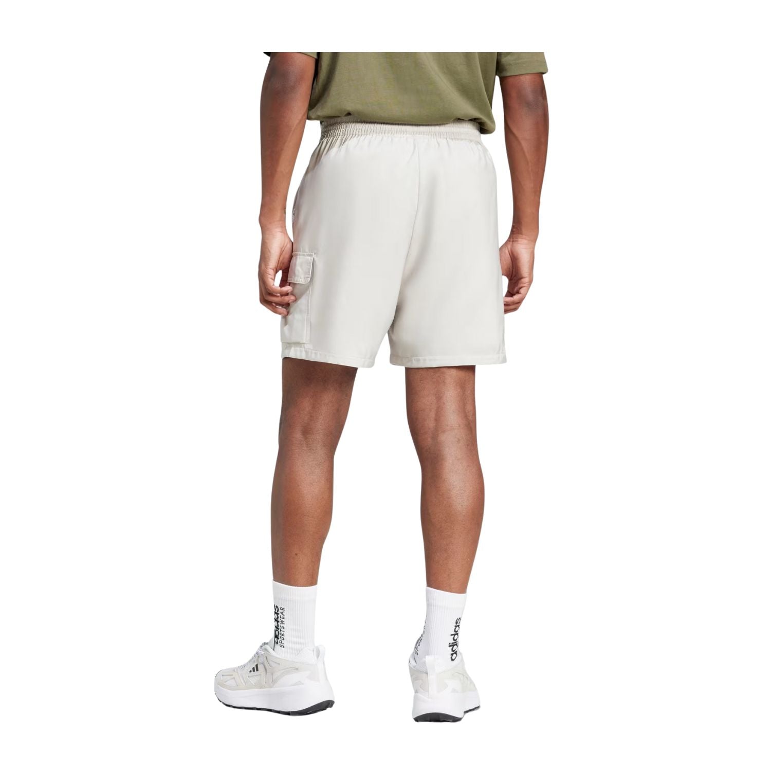 SHORT CASUAL GRIS ADIDAS HOMBRE