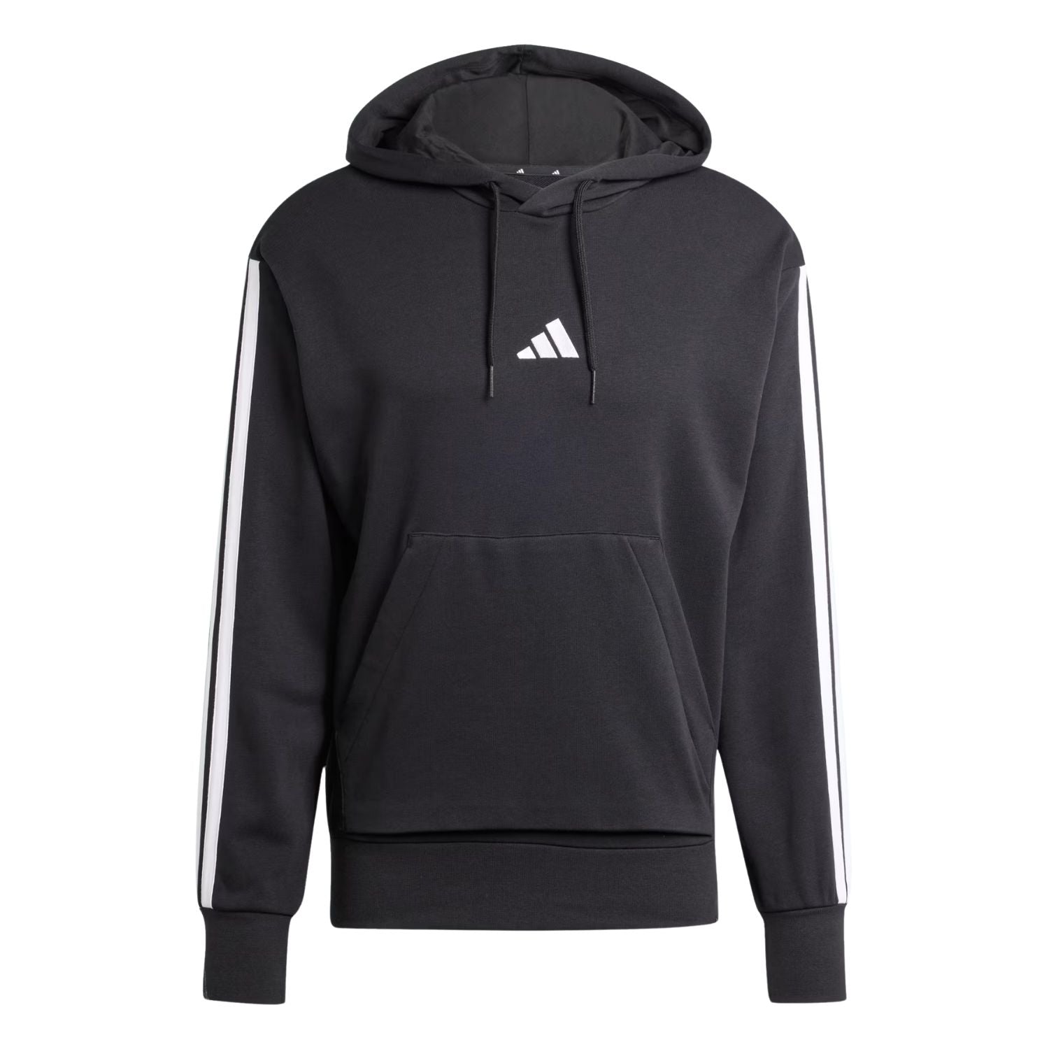 SUDADERA SIN GORRO CASUAL NEGRO ADIDAS HOMBRE
