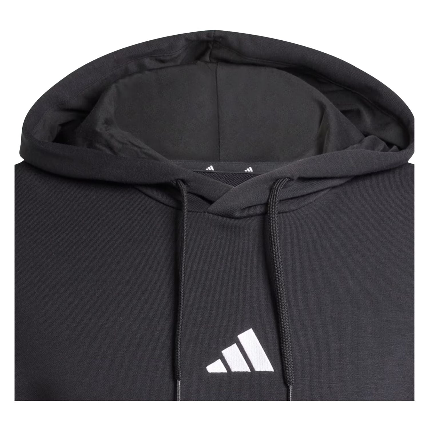SUDADERA SIN GORRO CASUAL NEGRO ADIDAS HOMBRE