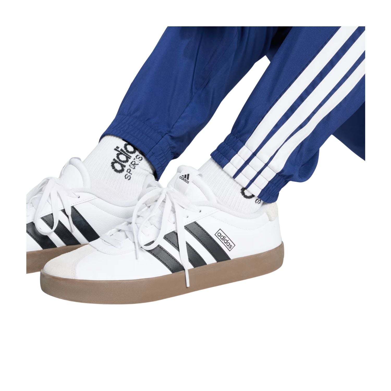 PANTALON CASUAL AZUL ADIDAS HOMBRE-3
