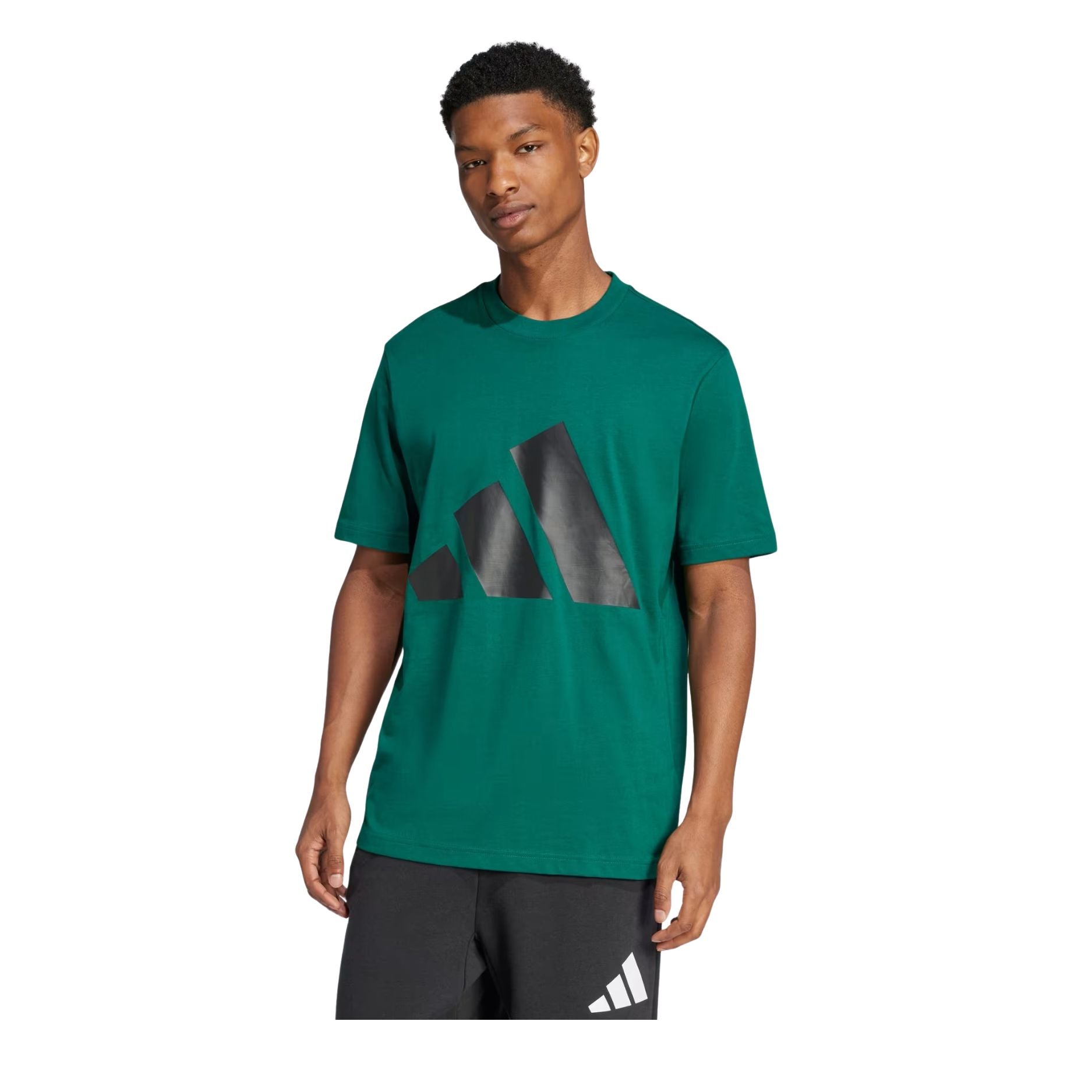 PLAYERA CASUAL VERDE ADIDAS HOMBRE-4
