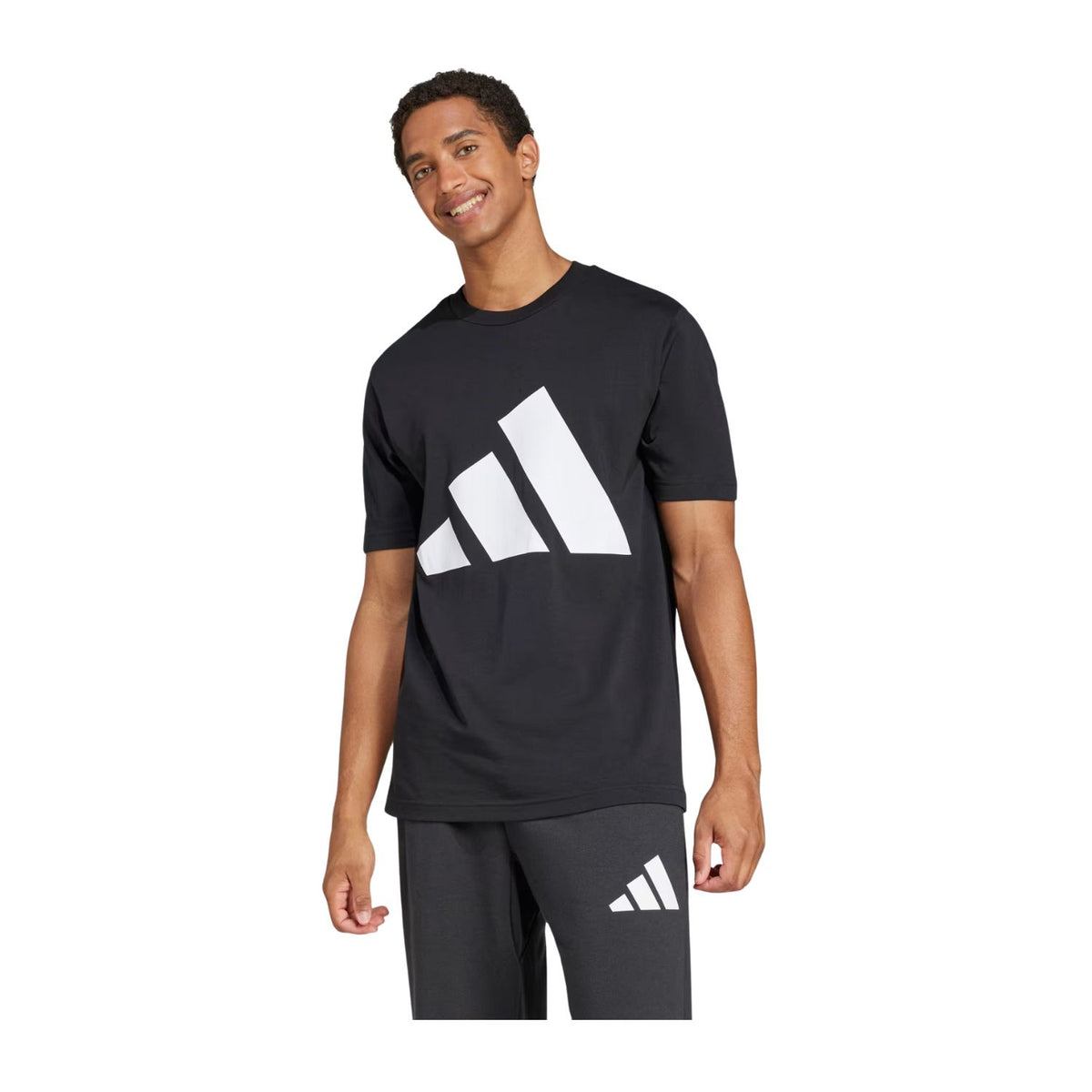 PLAYERA CASUAL NEGRO ADIDAS HOMBRE
