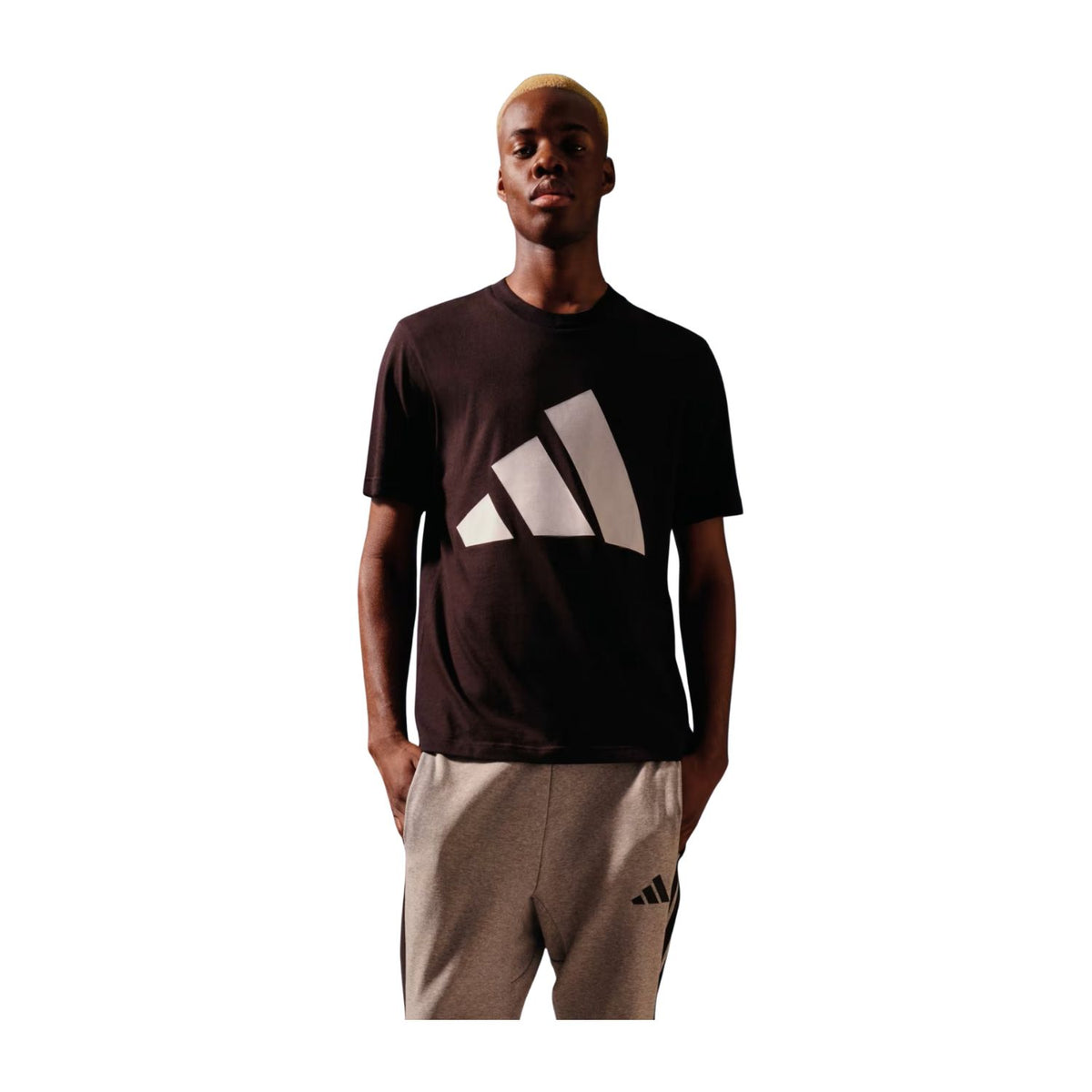PLAYERA CASUAL NEGRO ADIDAS HOMBRE