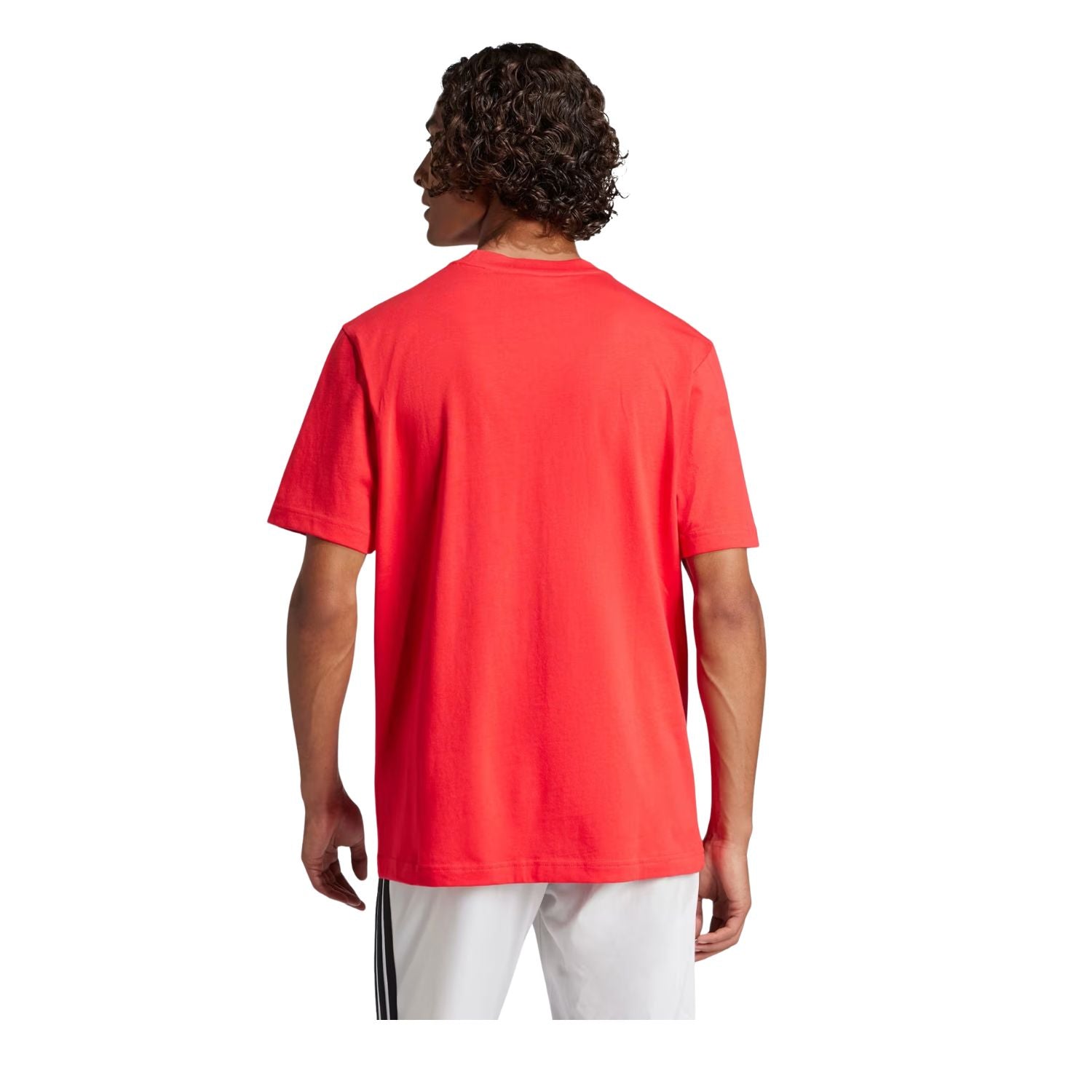 PLAYERA CASUAL ROJO ADIDAS HOMBRE-4