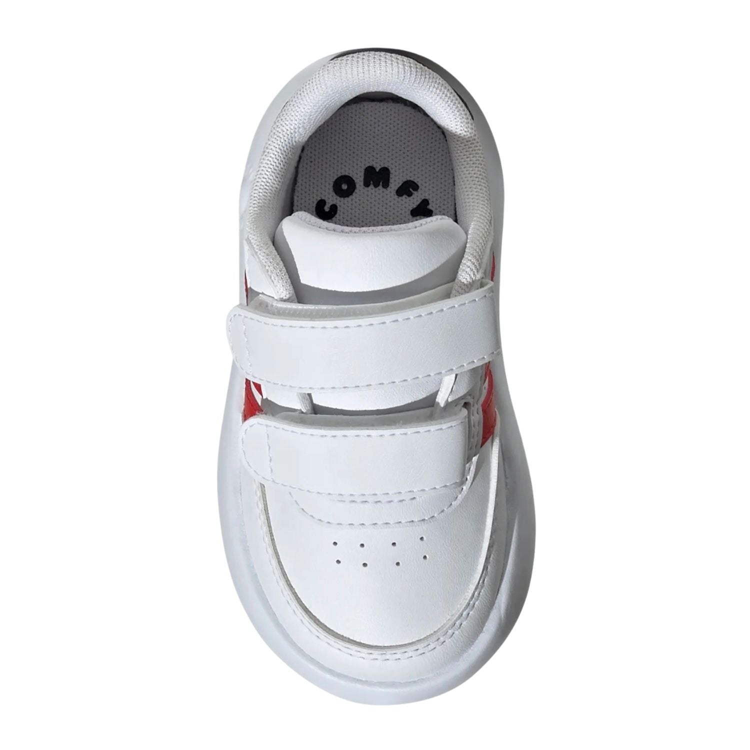 TENIS CASUAL ADIDAS BREAKNET CON VELCRO NIÑO-4