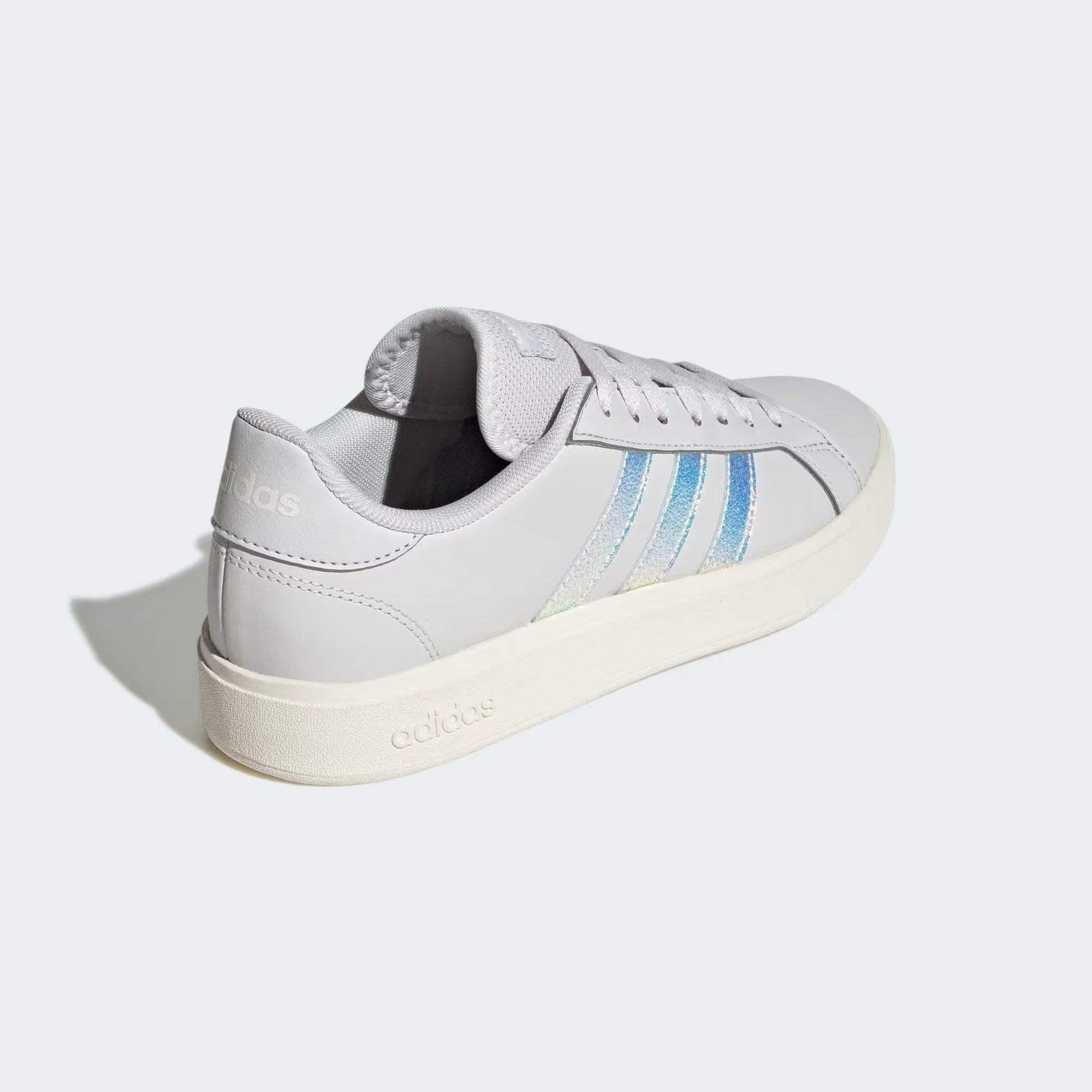 TENIS CASUAL GRIS ADIDAS MUJER-6