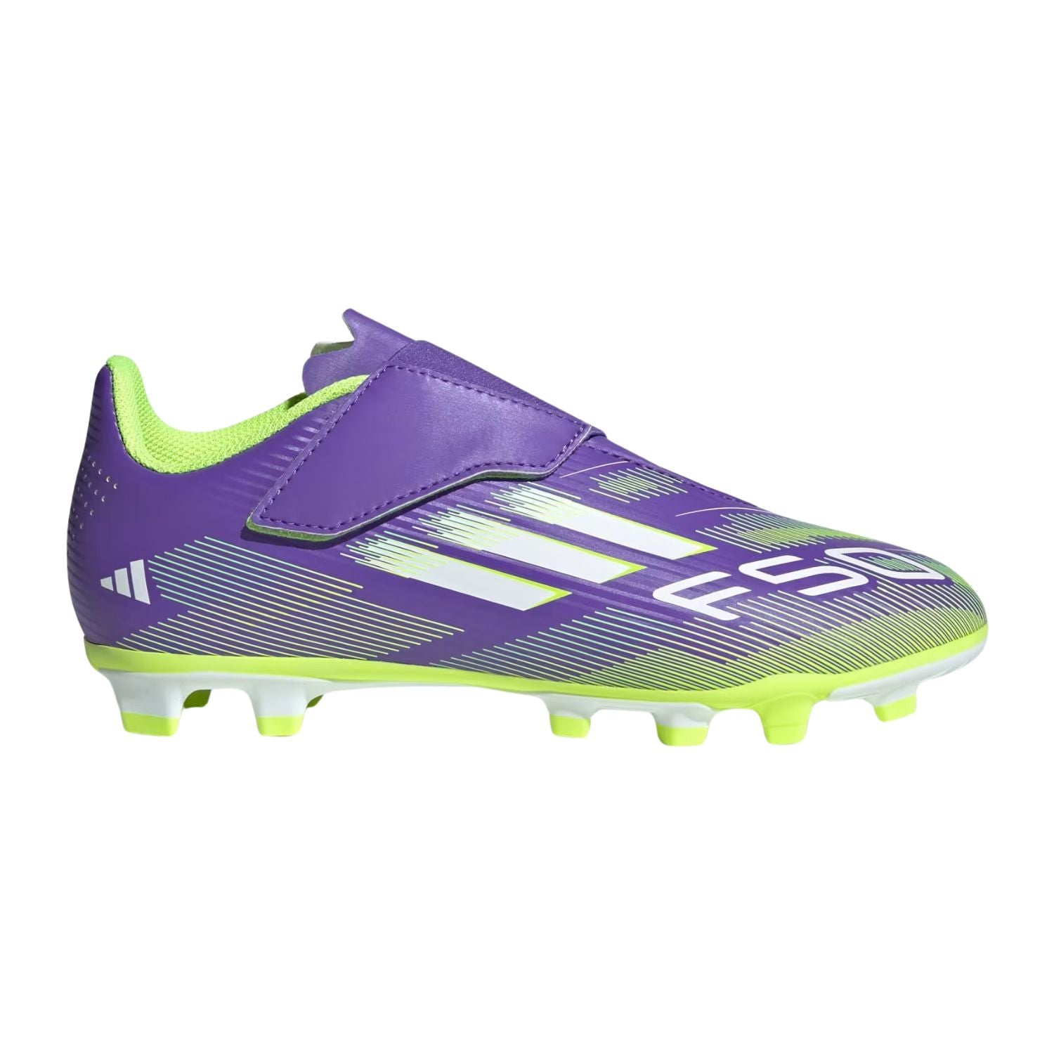 TACOS FUTBOL ADIDAS F50 CLUB NIÑO