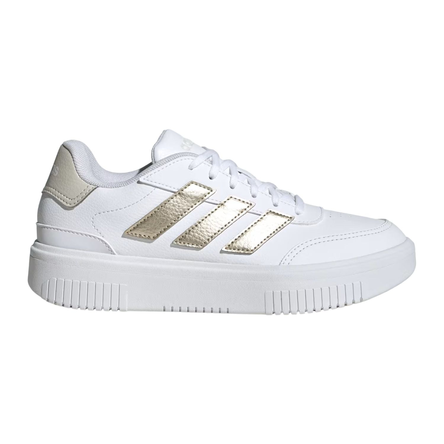 TENIS CASUAL ADIDAS COURTBLOCK BOLD MUJER