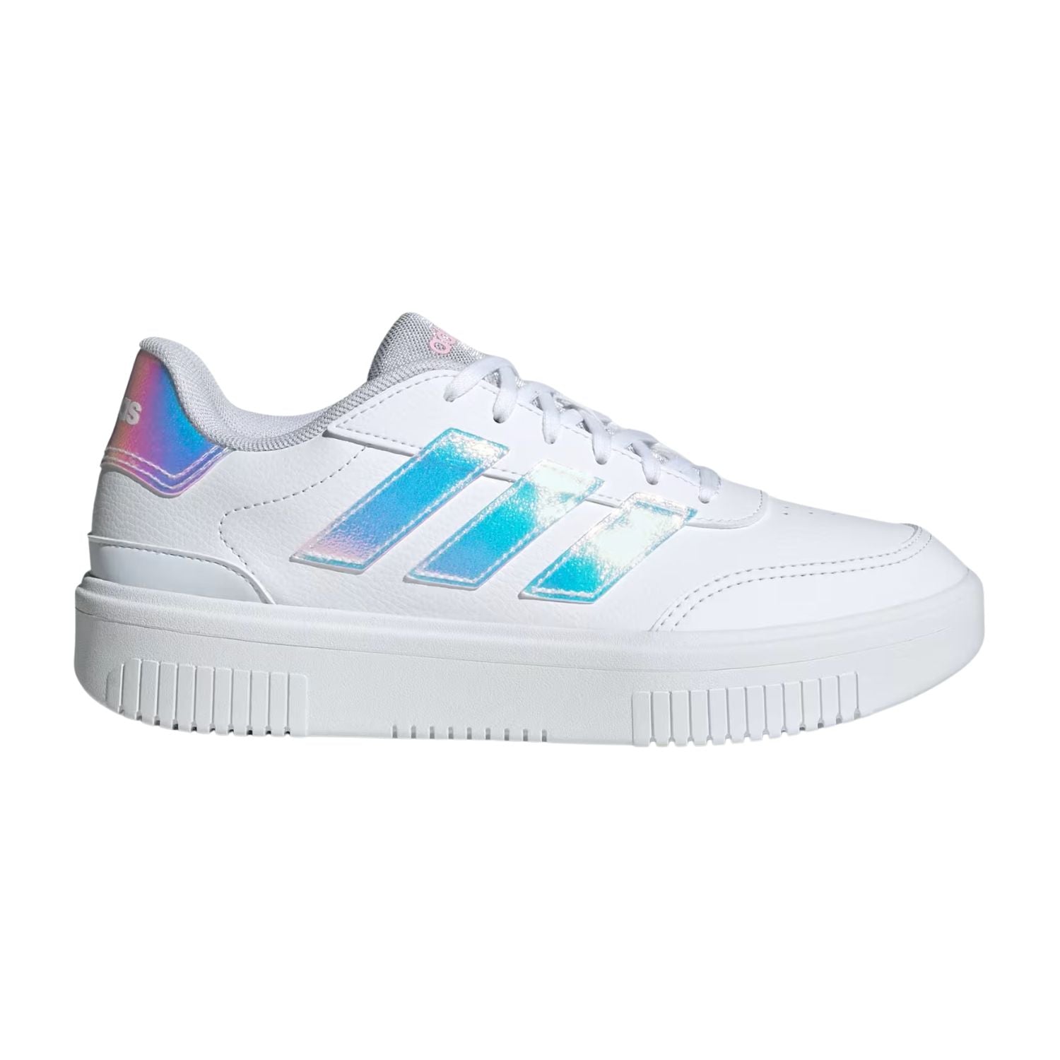 TENIS CASUAL ADIDAS COURTBLOCK BOLD MUJER-1