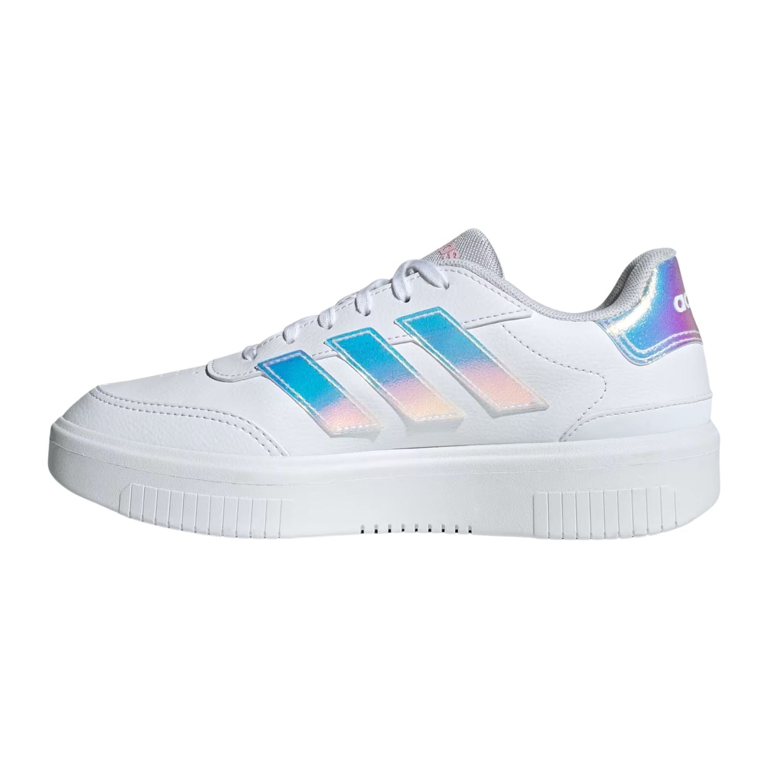 TENIS CASUAL ADIDAS COURTBLOCK BOLD MUJER