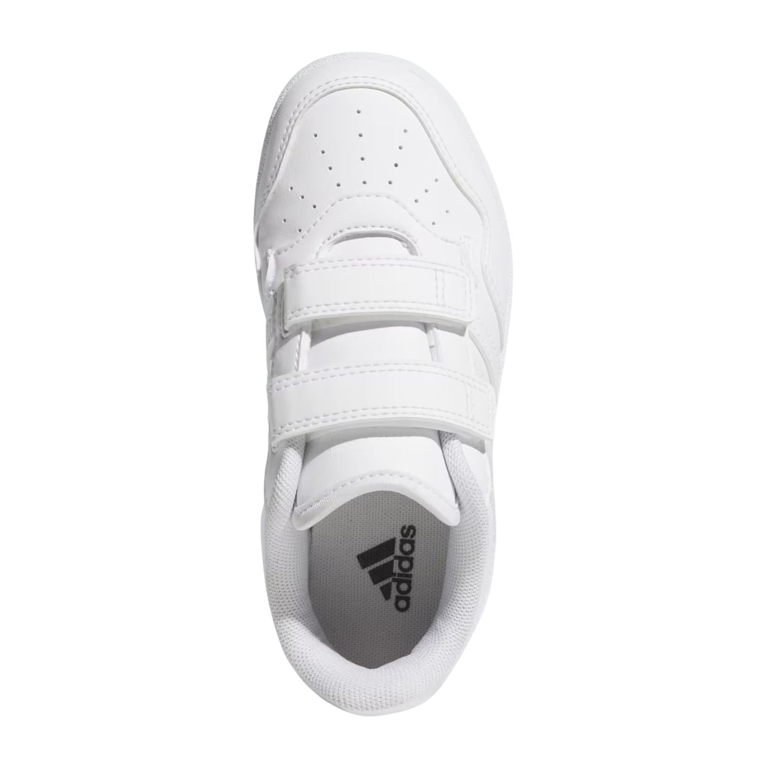 TENIS CASUAL ADIDAS HOOPS CON VELCRO NIÑO-5