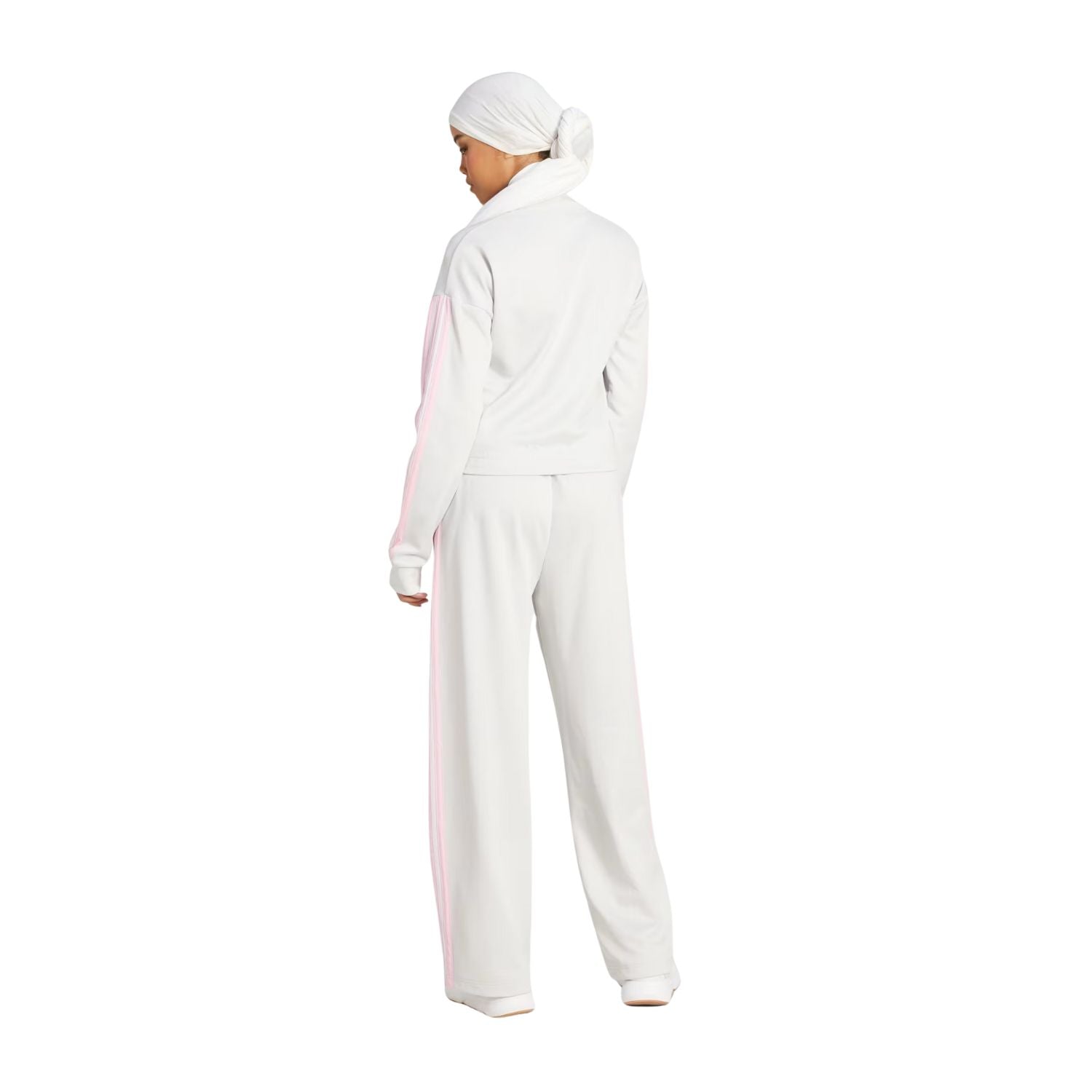 TRAJE DEPORTIVO CASUAL GRIS ADIDAS MUJER-5